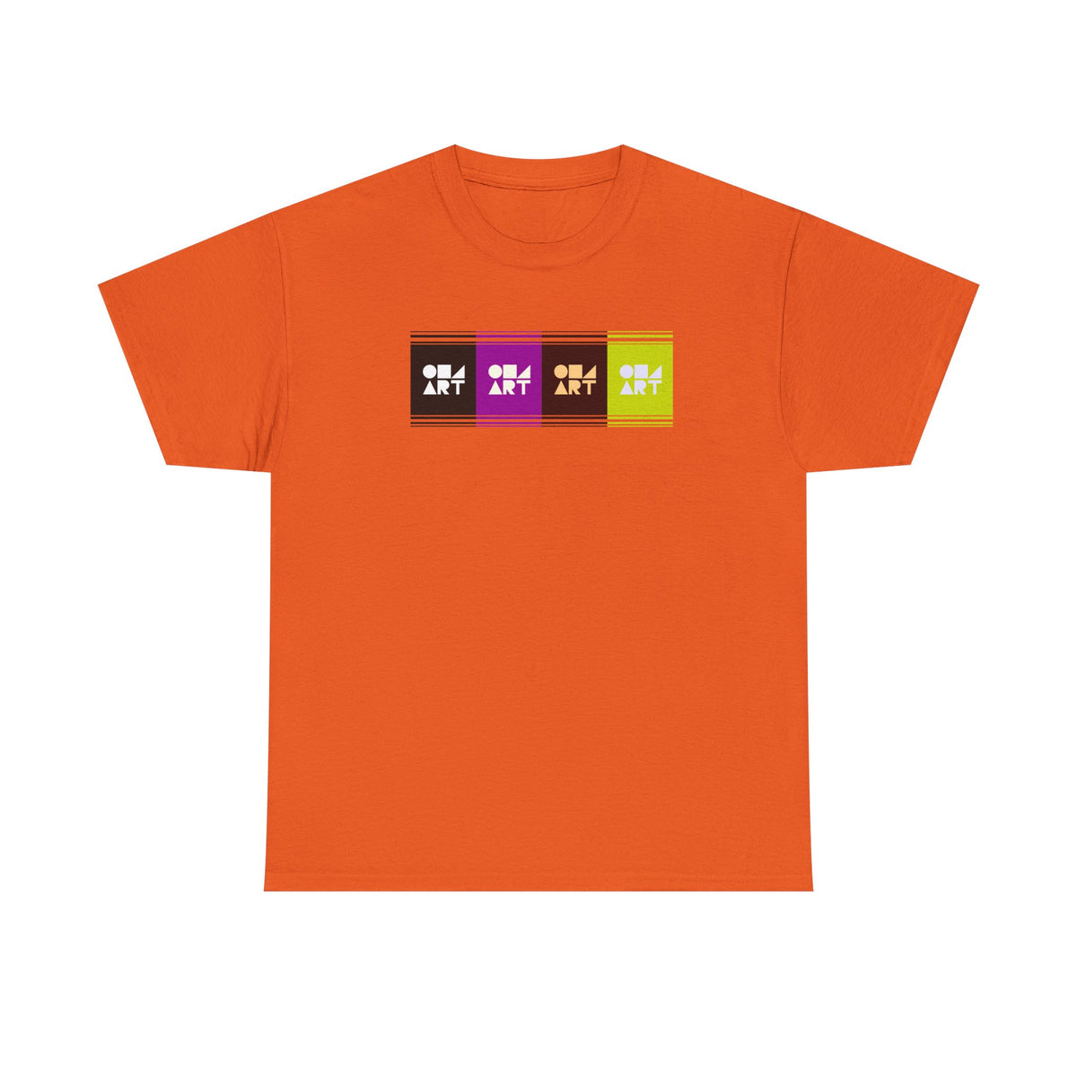 Retro Pop Graphic Tshirt saying ART on 100% soft cotton .