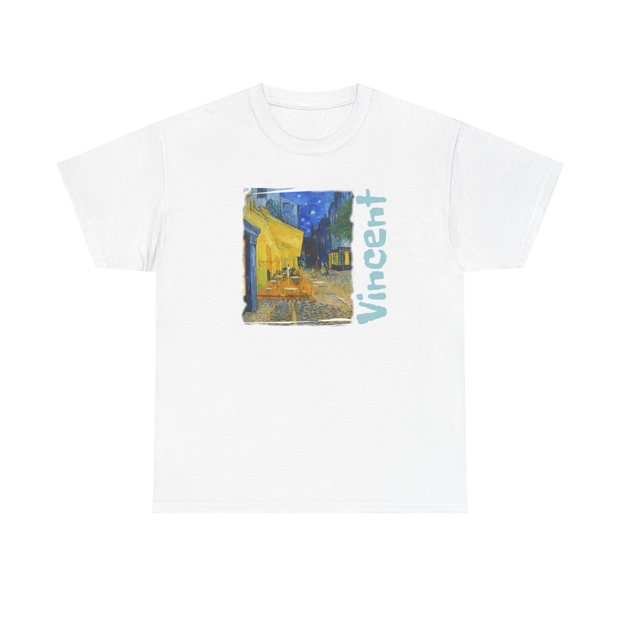 Van Gogh "Vincent" Night Café Tee — Art Print T-Shirt