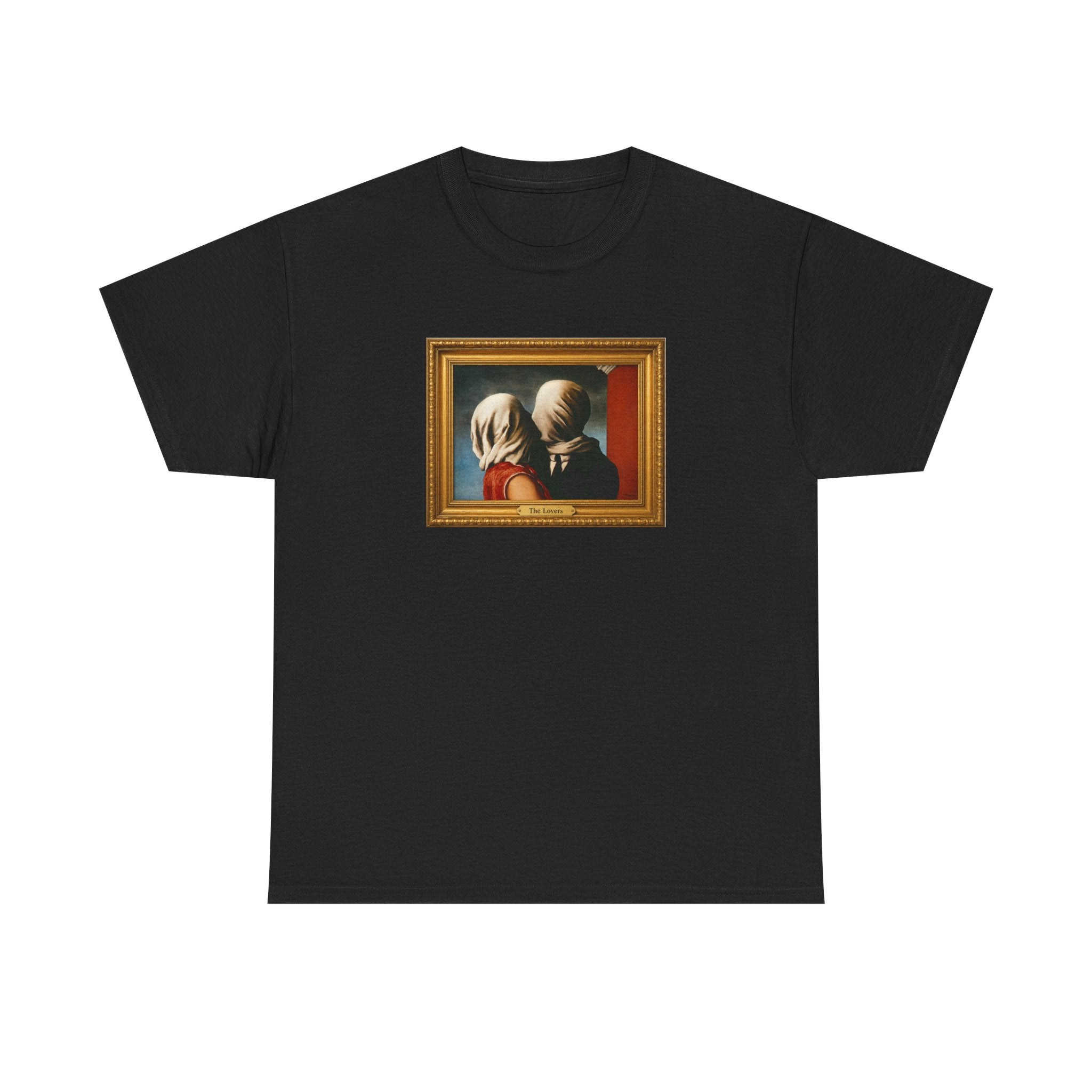 Rene Magritte 'The Lovers' Art print on heavy cotton T shirt