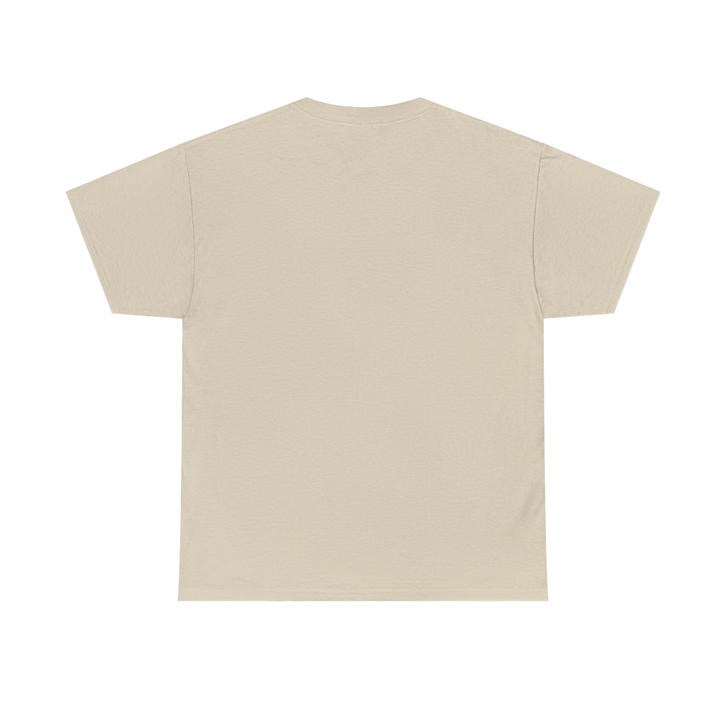 Highway 66 with old car Art print on Unisex Heavy Cotton Tshirt.