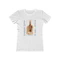 Picasso Cardboard Guitar Art Print on 100% cotton slim fit Women's T shirt.