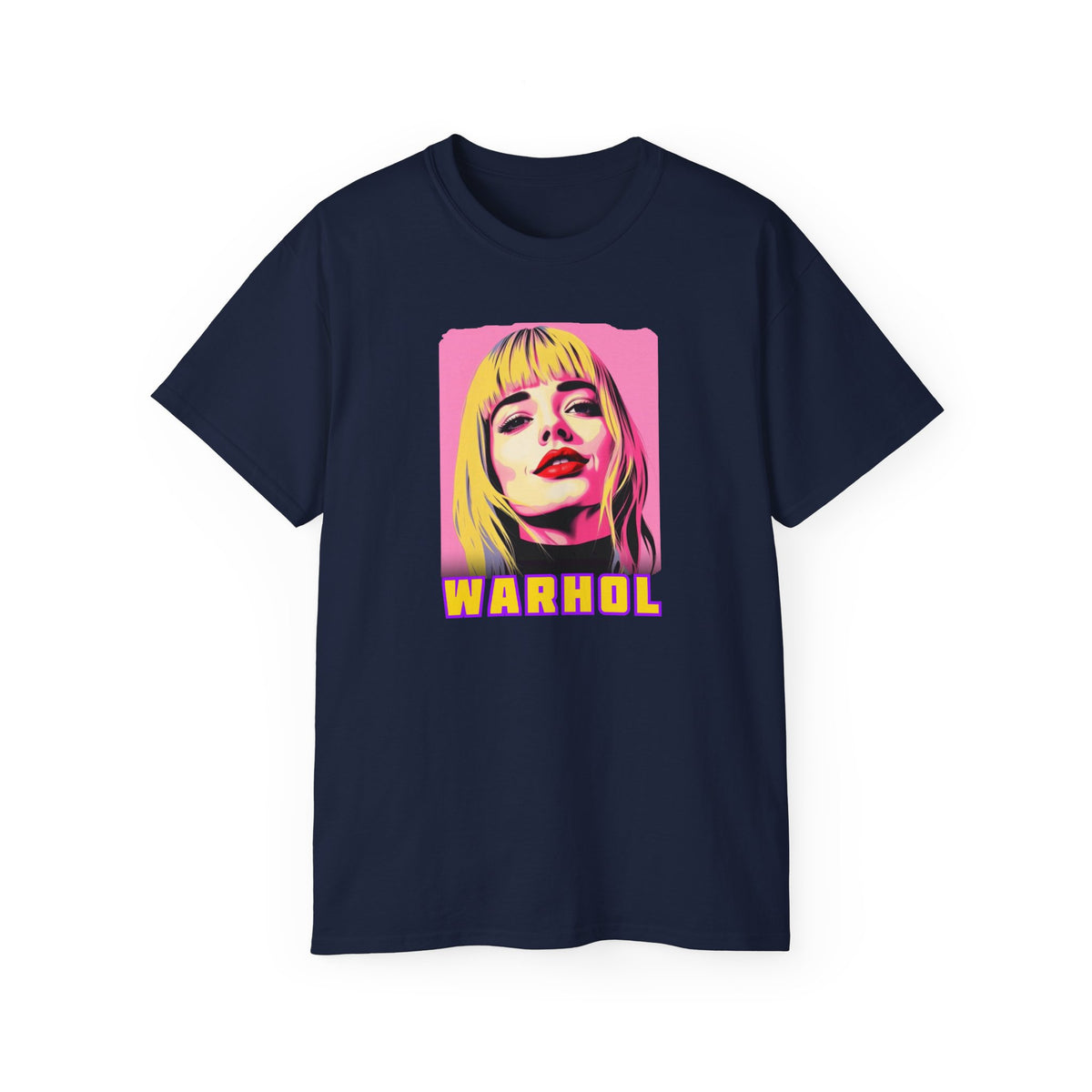 "ANDY goes POP" Art print on Unisex soft style Tee with environmentally-friendly thicker cotton with vintage feel