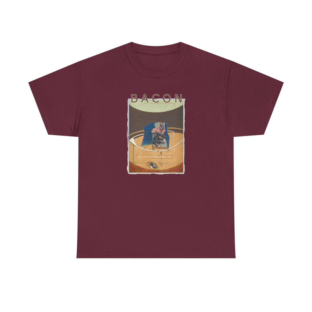 T-shirt en coton imprimé œuvre de Francis Bacon—
