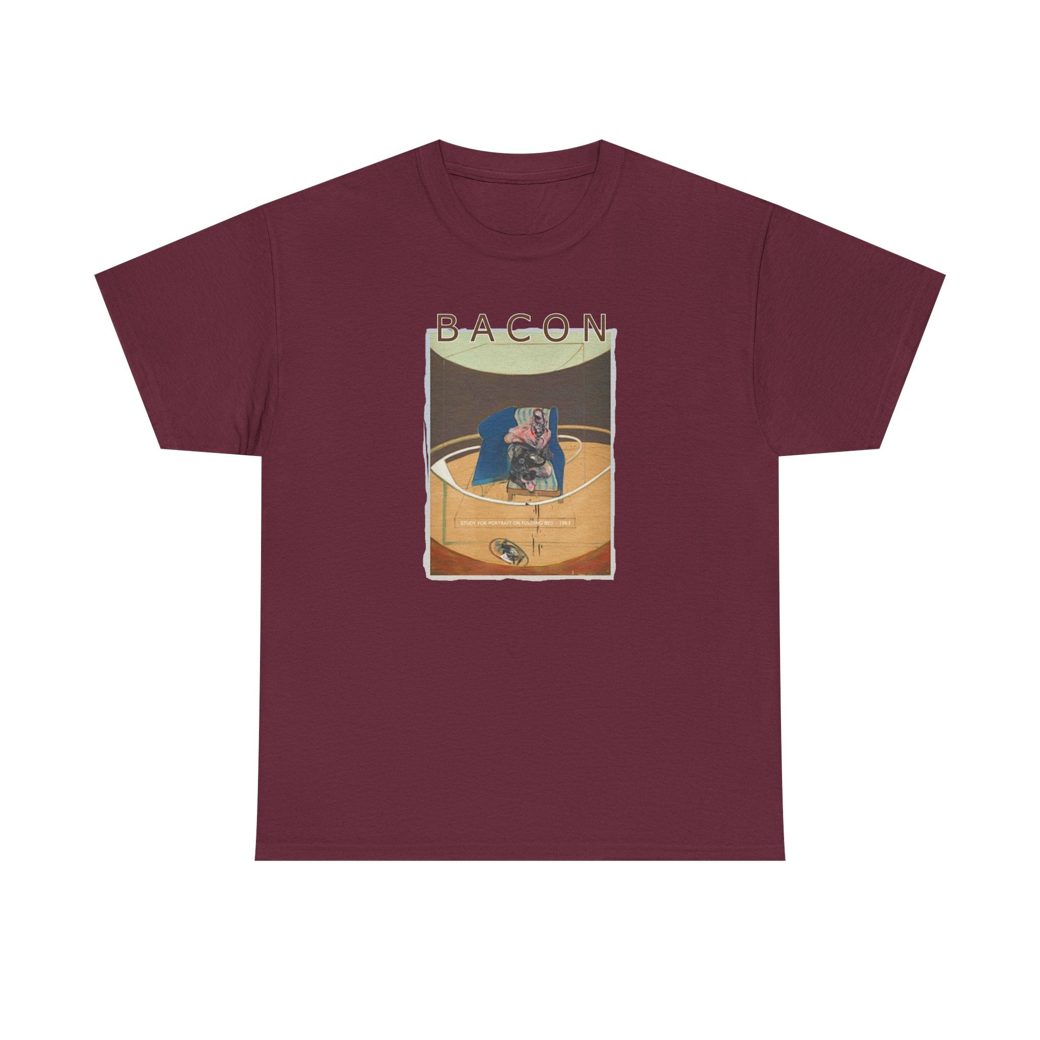 Francis Bacon Art print on cotton tee—