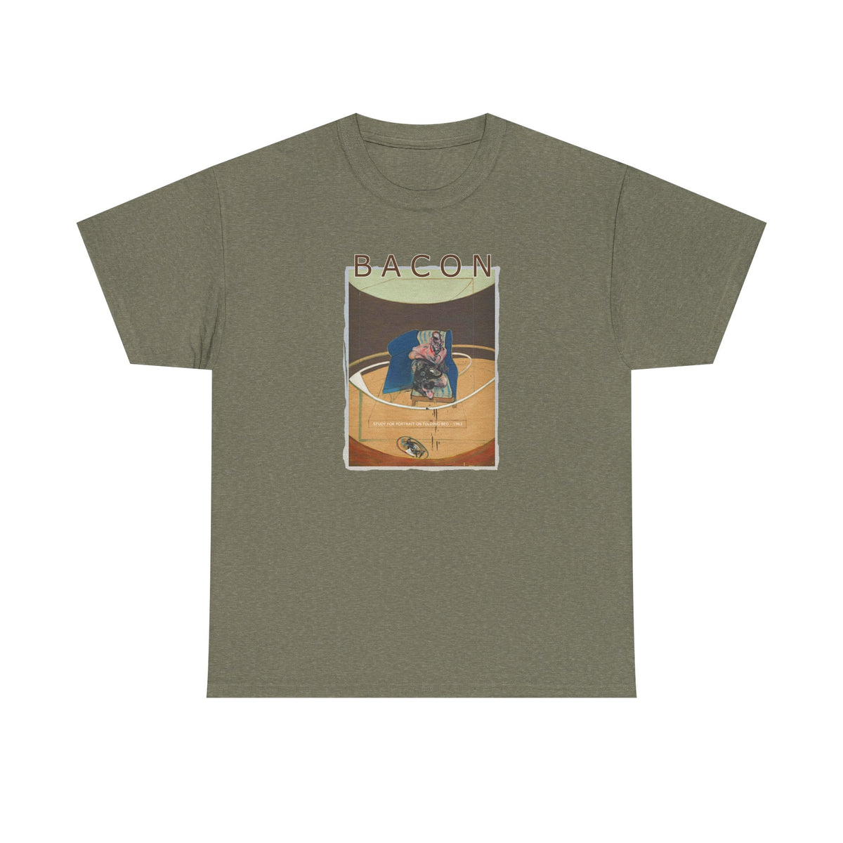 T-shirt en coton imprimé œuvre de Francis Bacon—
