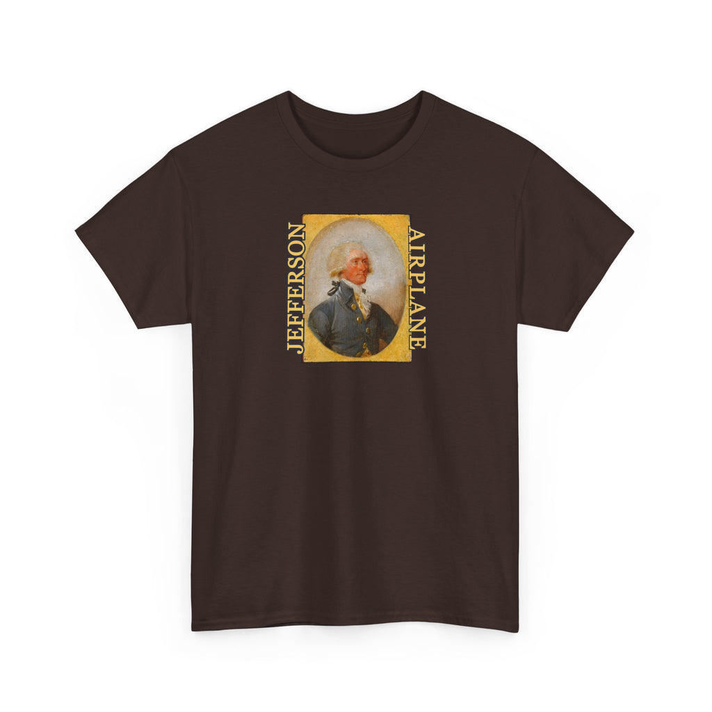 Jefferson Airplane July 4th T shirt on 100% medium weight cotton.
