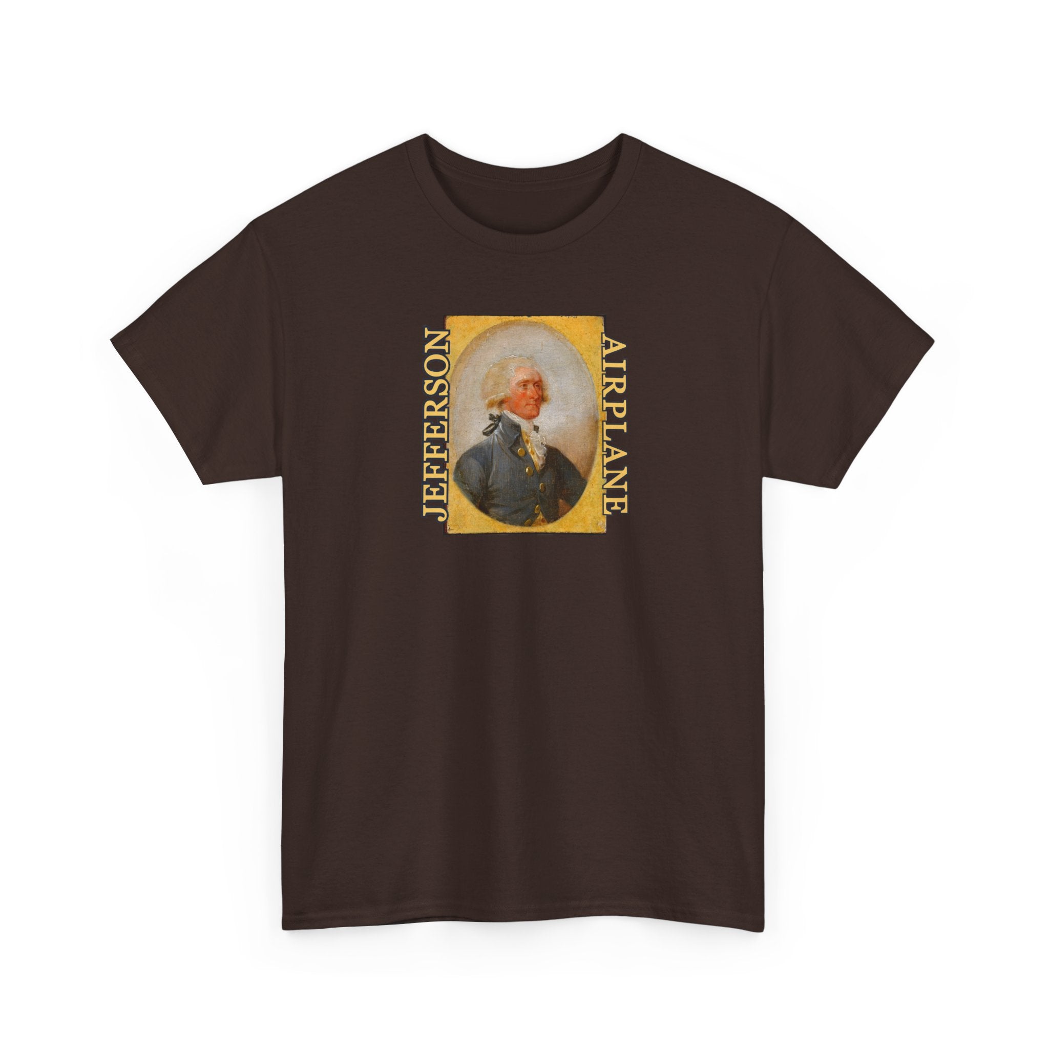Jefferson Airplane July 4th T shirt on 100% medium weight cotton.