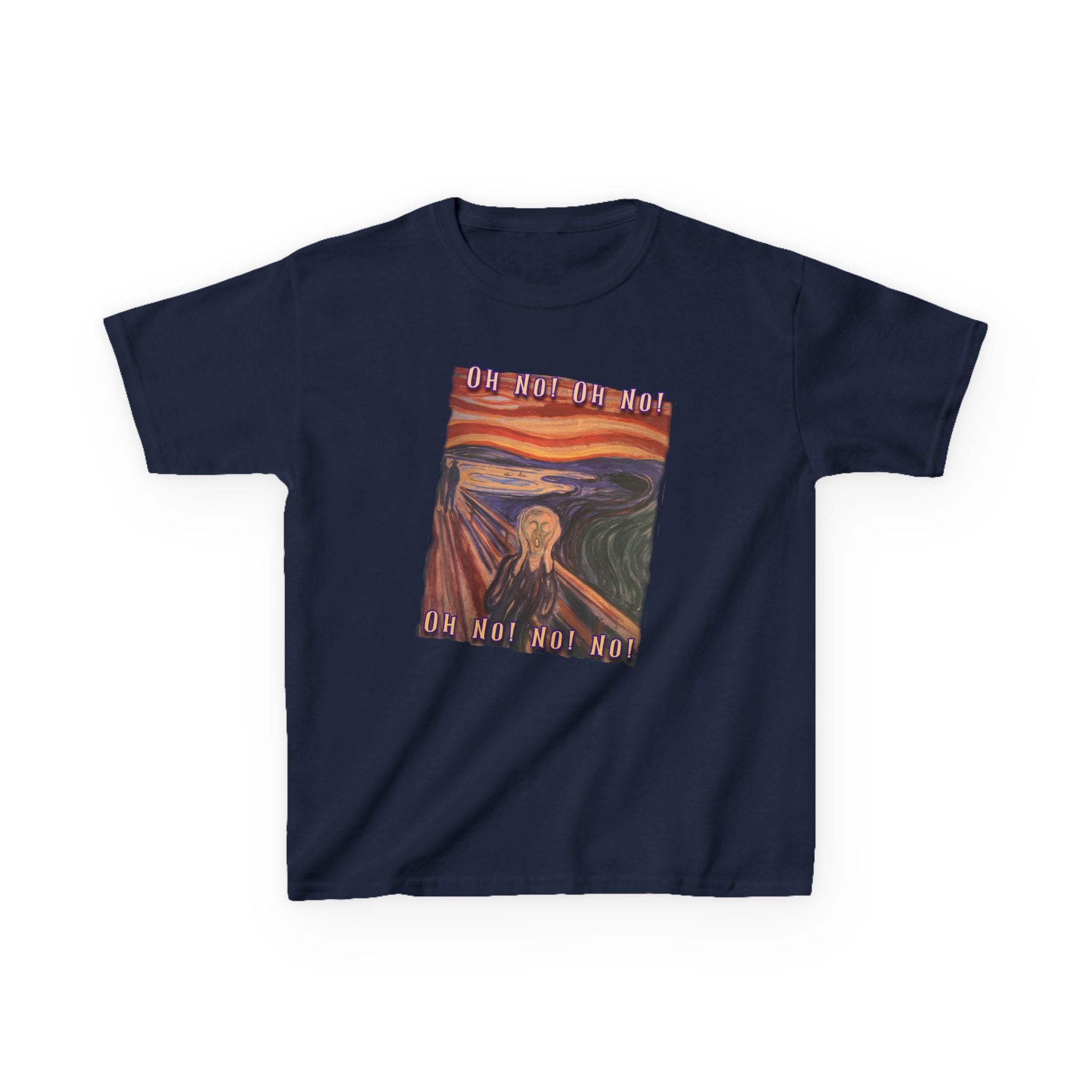 Kids Tee — 'The Scream' by Munch Art print