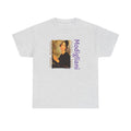 100% Heavy Cotton T Shirt with Modigliani Art Print