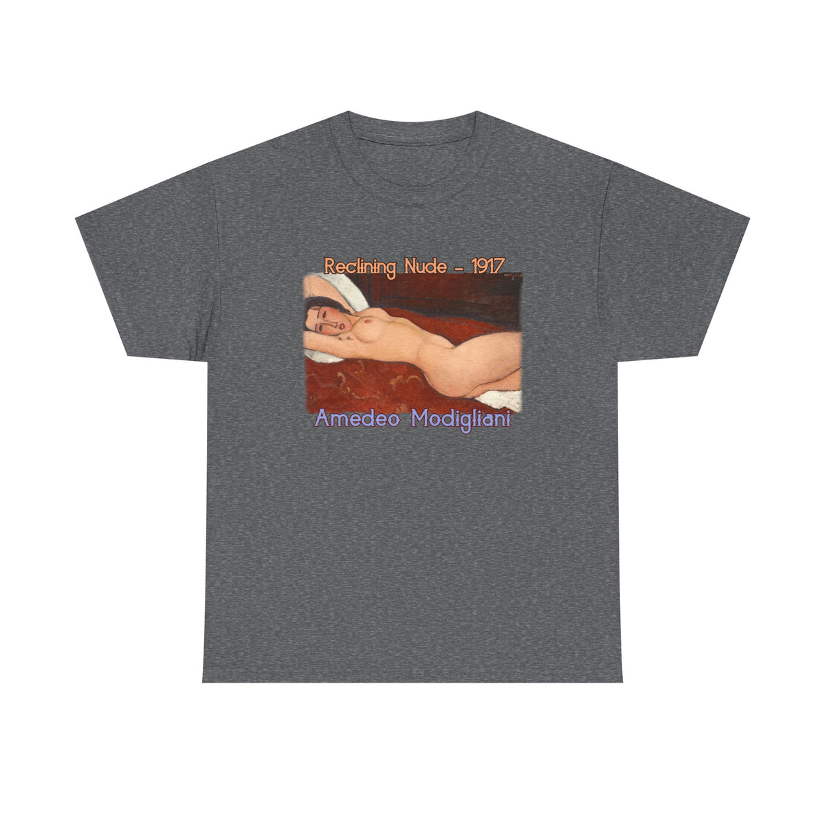 Amedeo Modigliani "Nude" Art print on 100% cotton T shirt