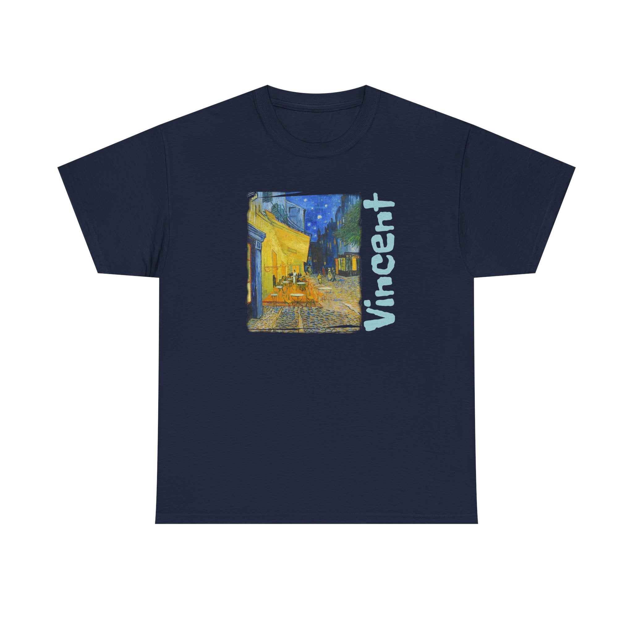 Van Gogh "Vincent" Night Café Tee — Art Print T-Shirt