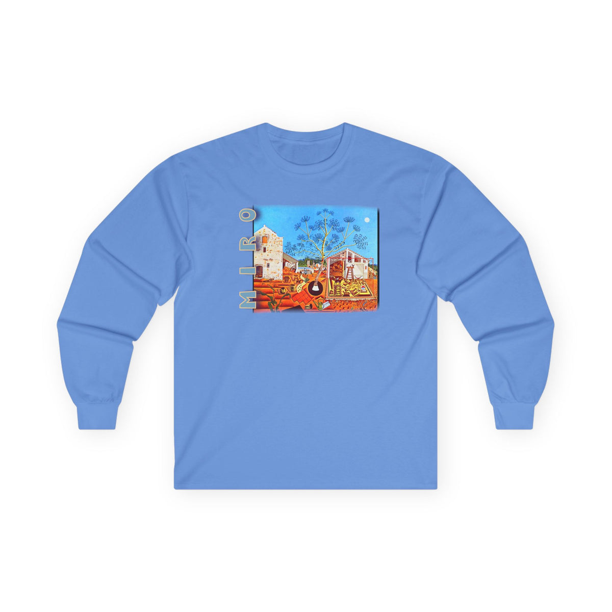Joan Miro Art print 'The Farm' on Long Sleeve thicker cotton Tee.