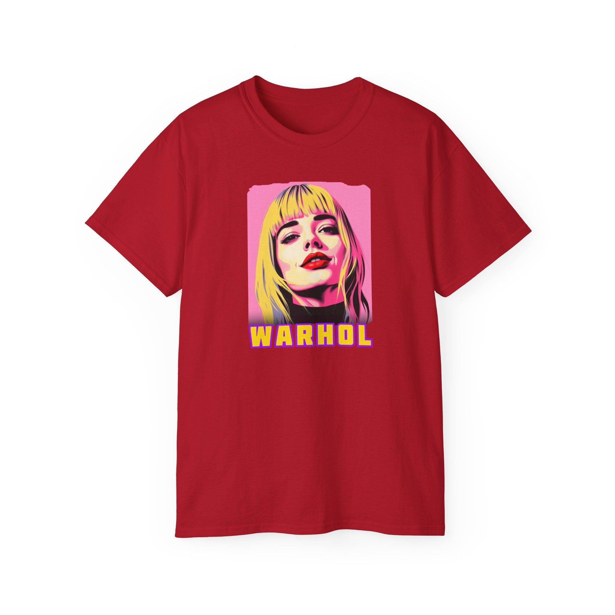 "ANDY goes POP" Art print on Unisex soft style Tee with environmentally-friendly thicker cotton with vintage feel