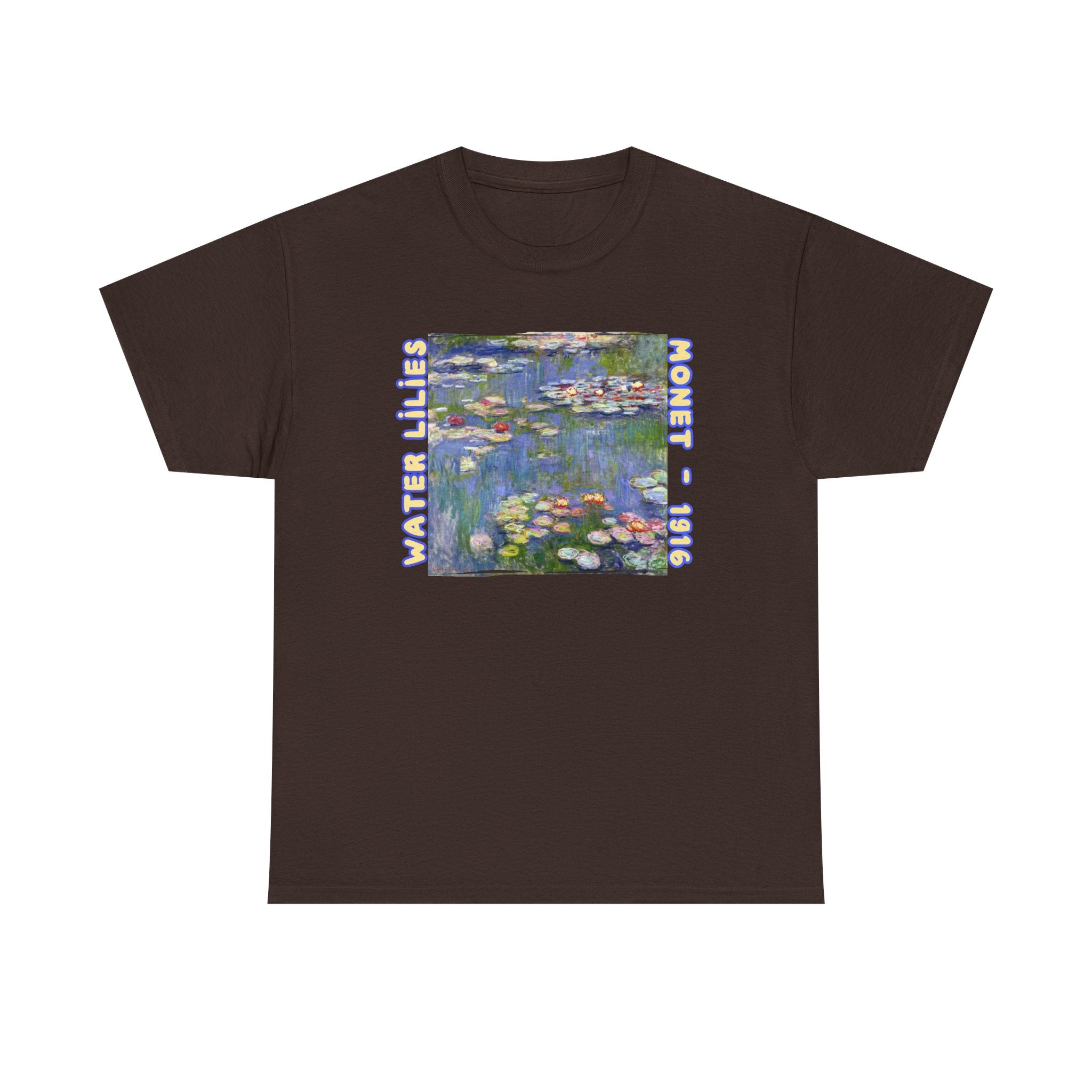 Water Lilies Art Tee — Monet Water Lilies Art print T-Shirt