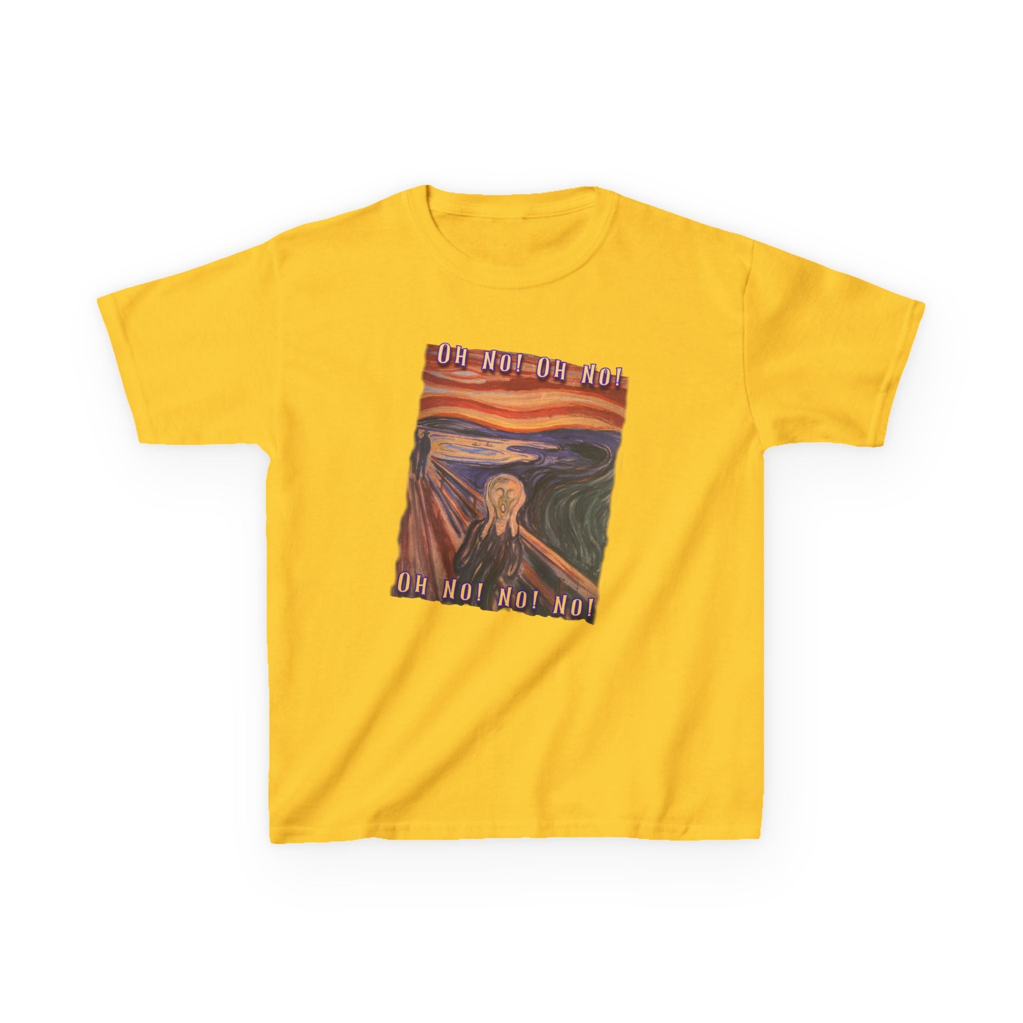 Kids Tee — 'The Scream' by Munch Art print