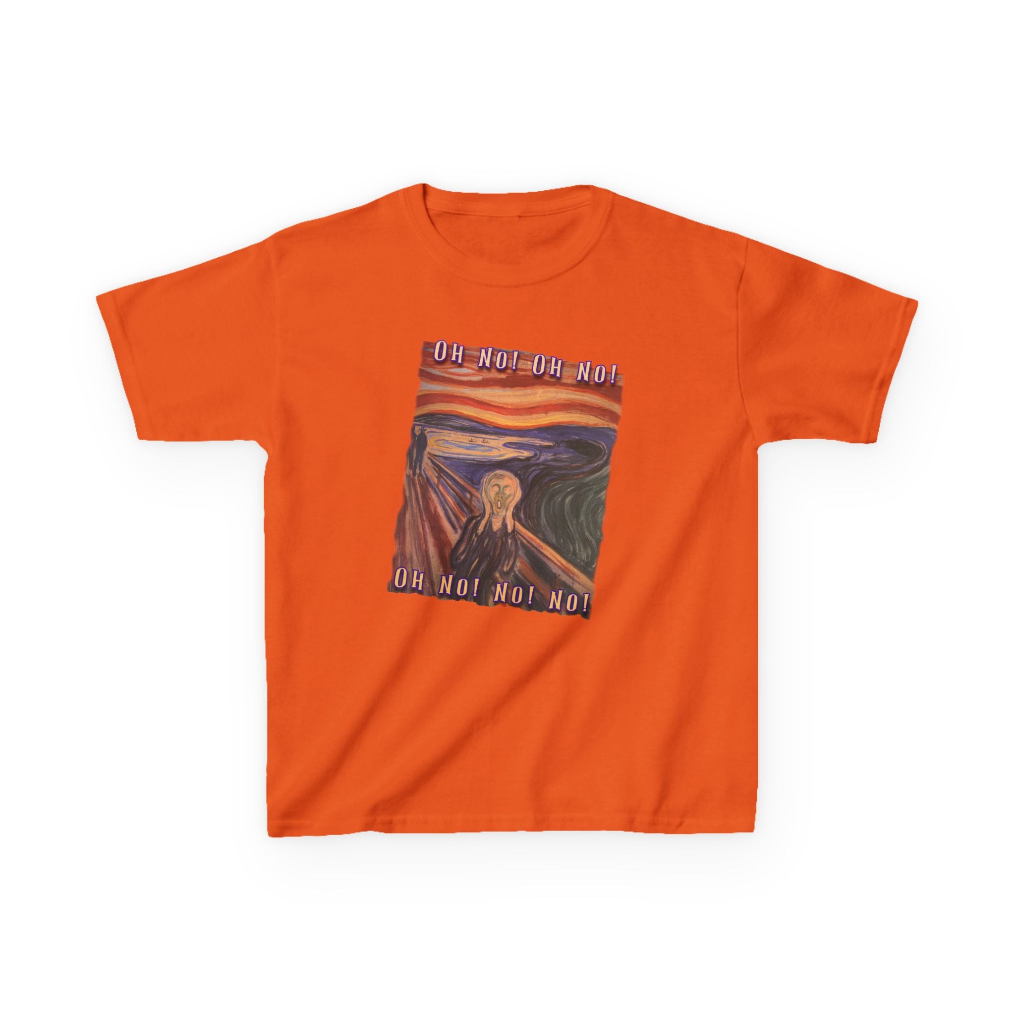 Kids Tee — 'The Scream' by Munch Art print