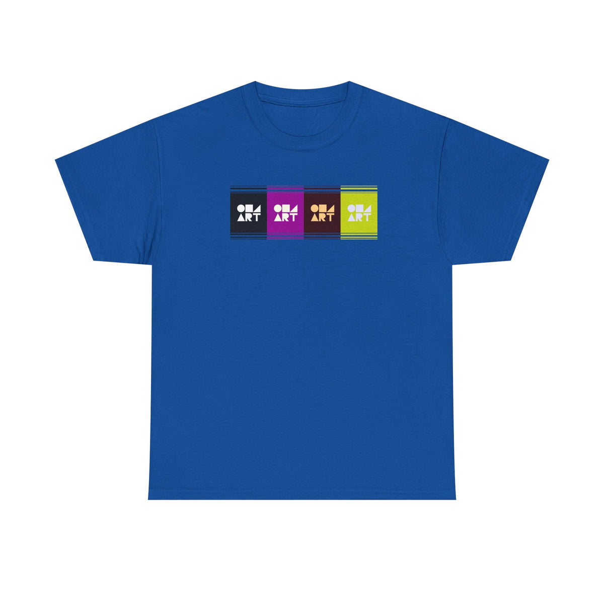 Retro Pop Graphic Tshirt saying ART on 100% soft cotton .