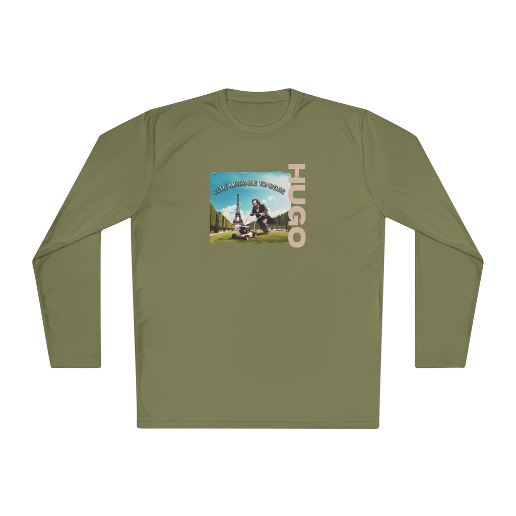 Victor Hugo Art print on Long Sleeve Lightweight Tee