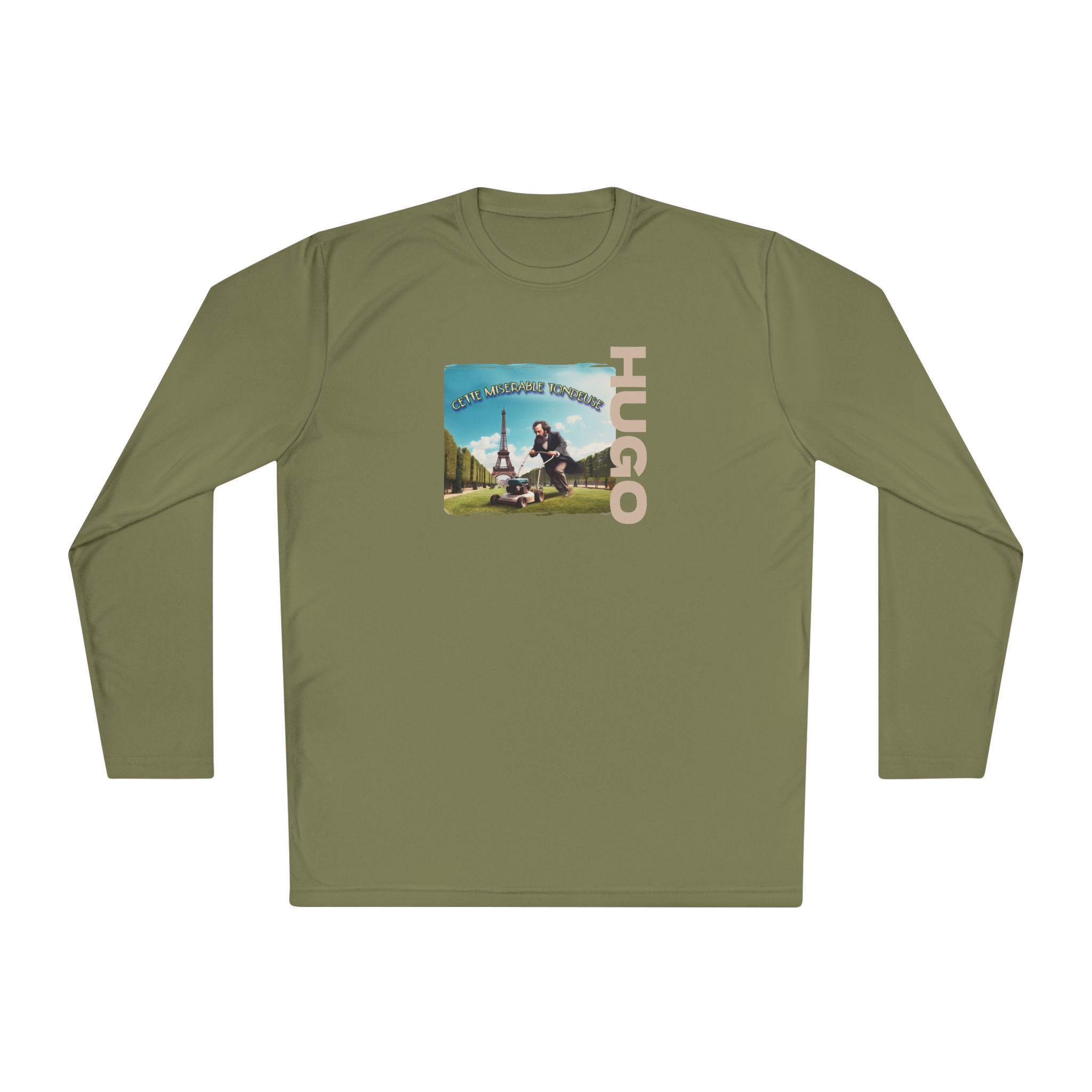 Victor Hugo Art print on Long Sleeve Lightweight Tee