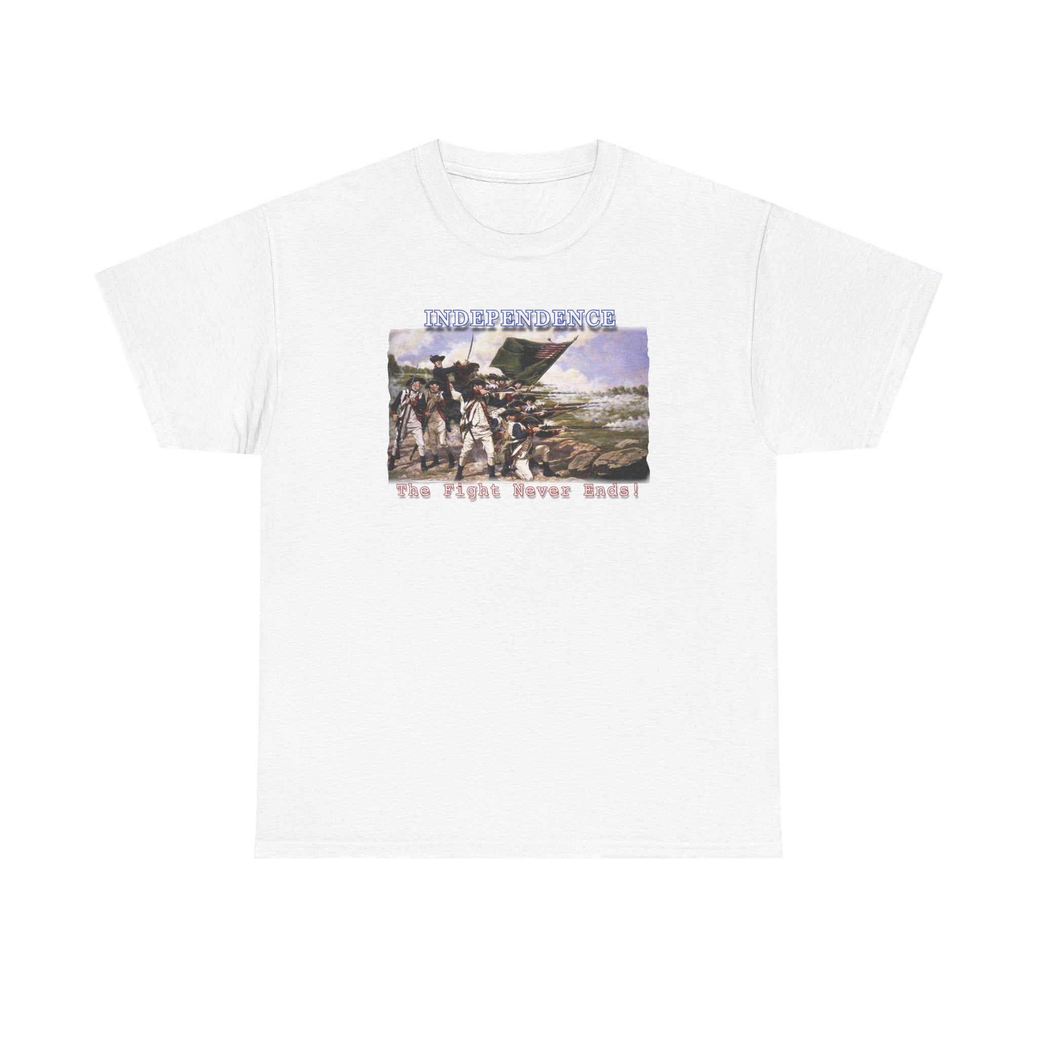 "Born Free". Always Fighting for Independence.  Art Print on cotton Tee