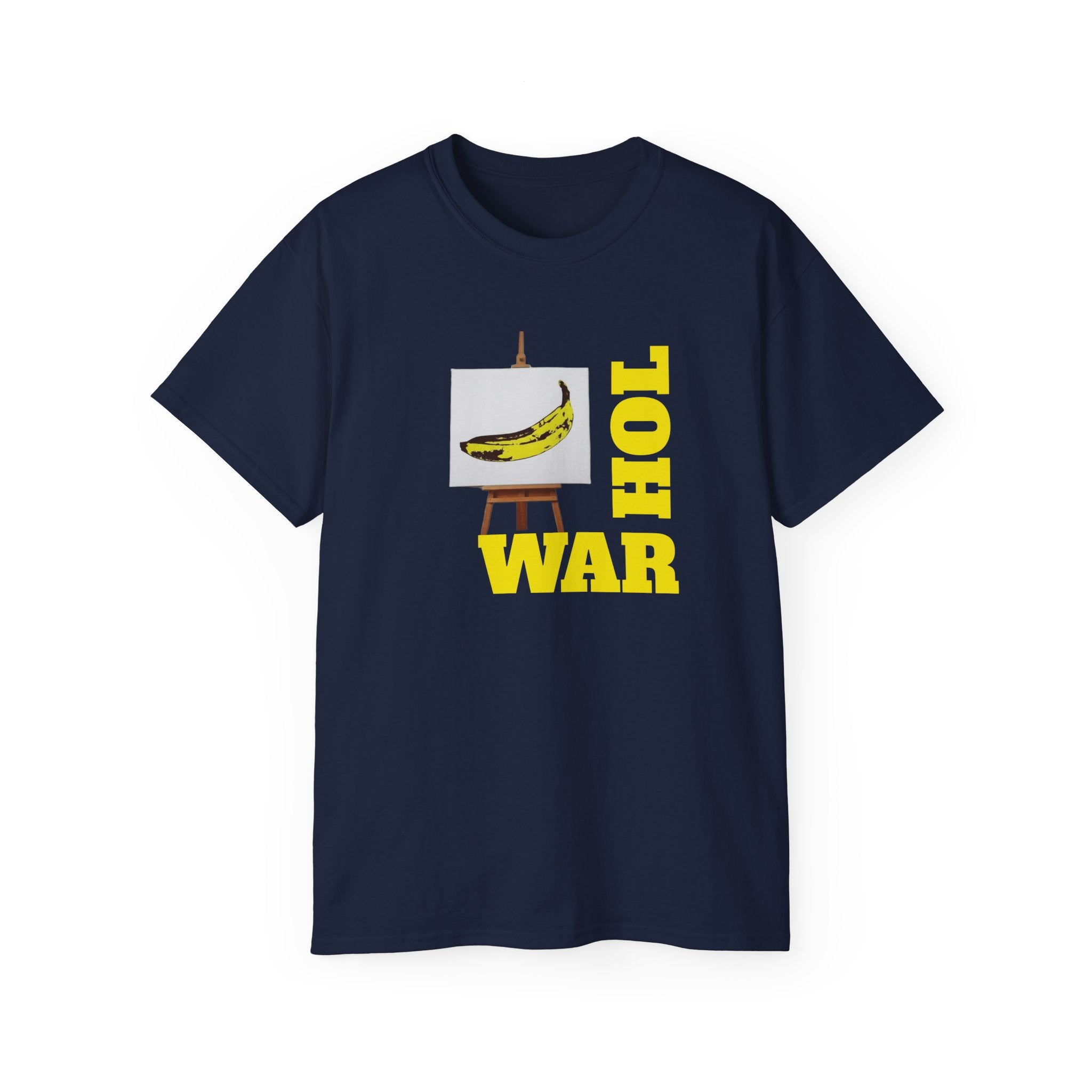 Warhol Art print on environmentally-friendly thicker cotton unisex soft style T Shirt