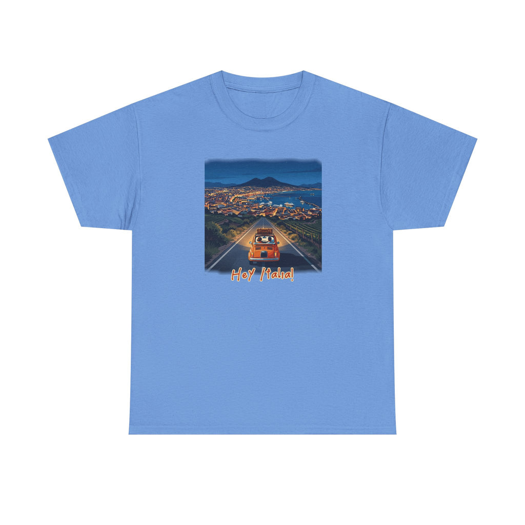 T-shirt en coton doux de poids moyen avec imprimé La Dolce Vita