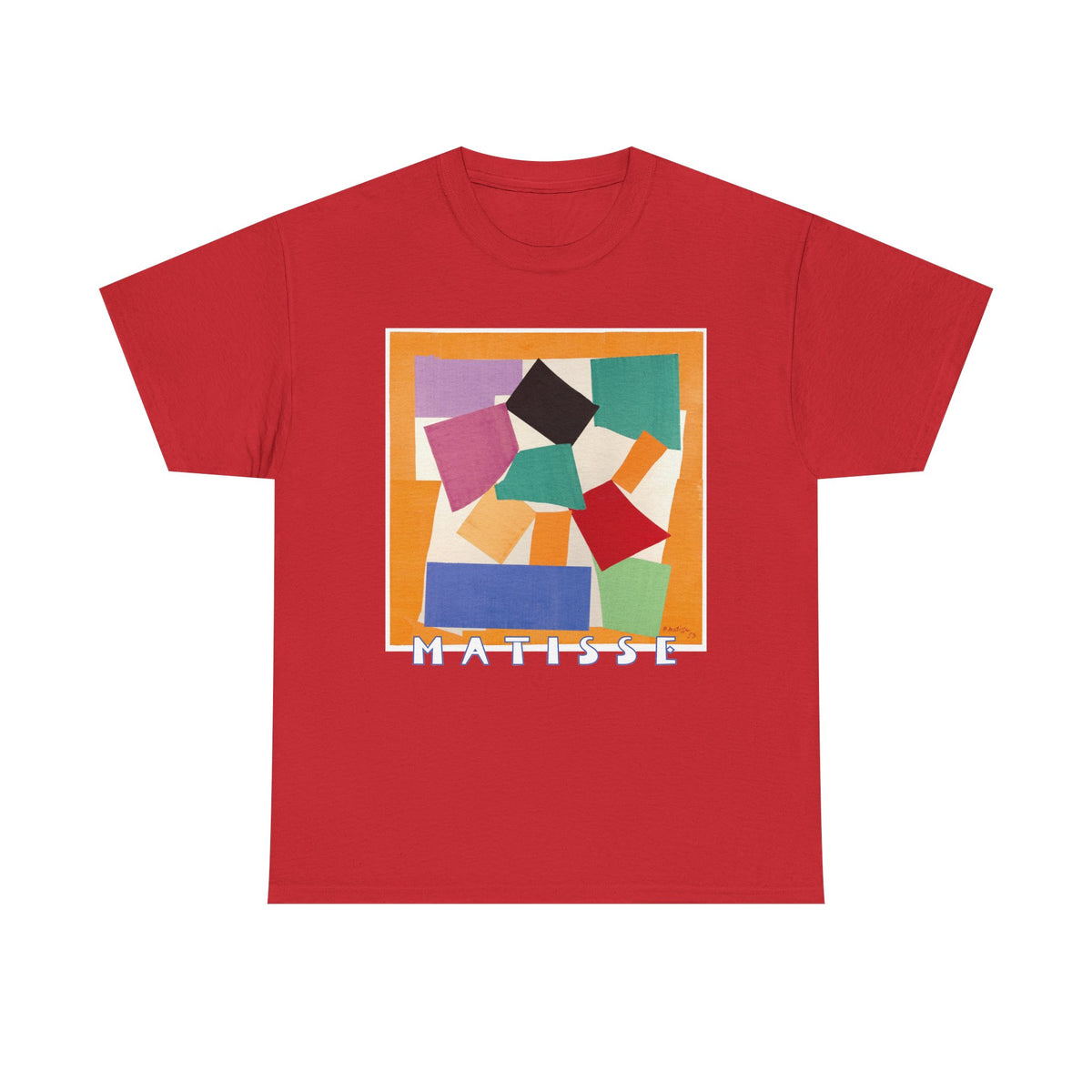 Matisse Art print The Snail on 100% cotton unisex T shirt
