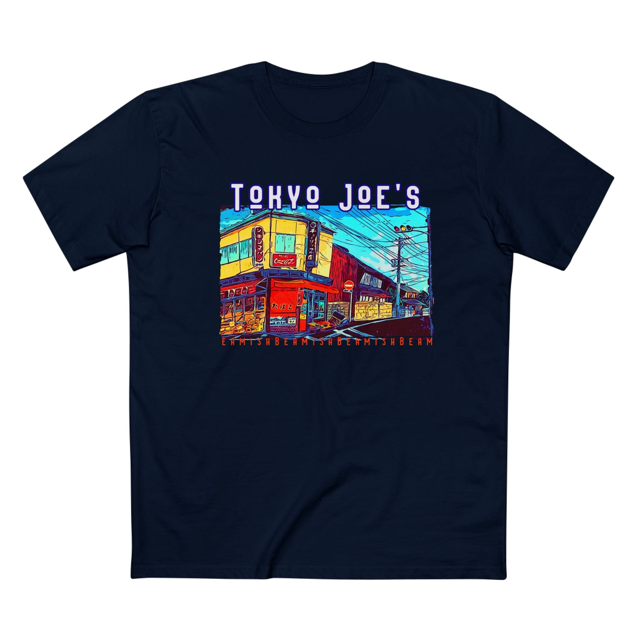Regular fit Cotton T shirt with Tokyo Joe's Art print design.