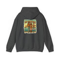 - Sweat à capuche de voyage "Visitez San Francisco" style rétro avec impression artistique.