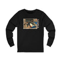 Japanese Shunga Art print on light weight long sleeve cotton T shirt.