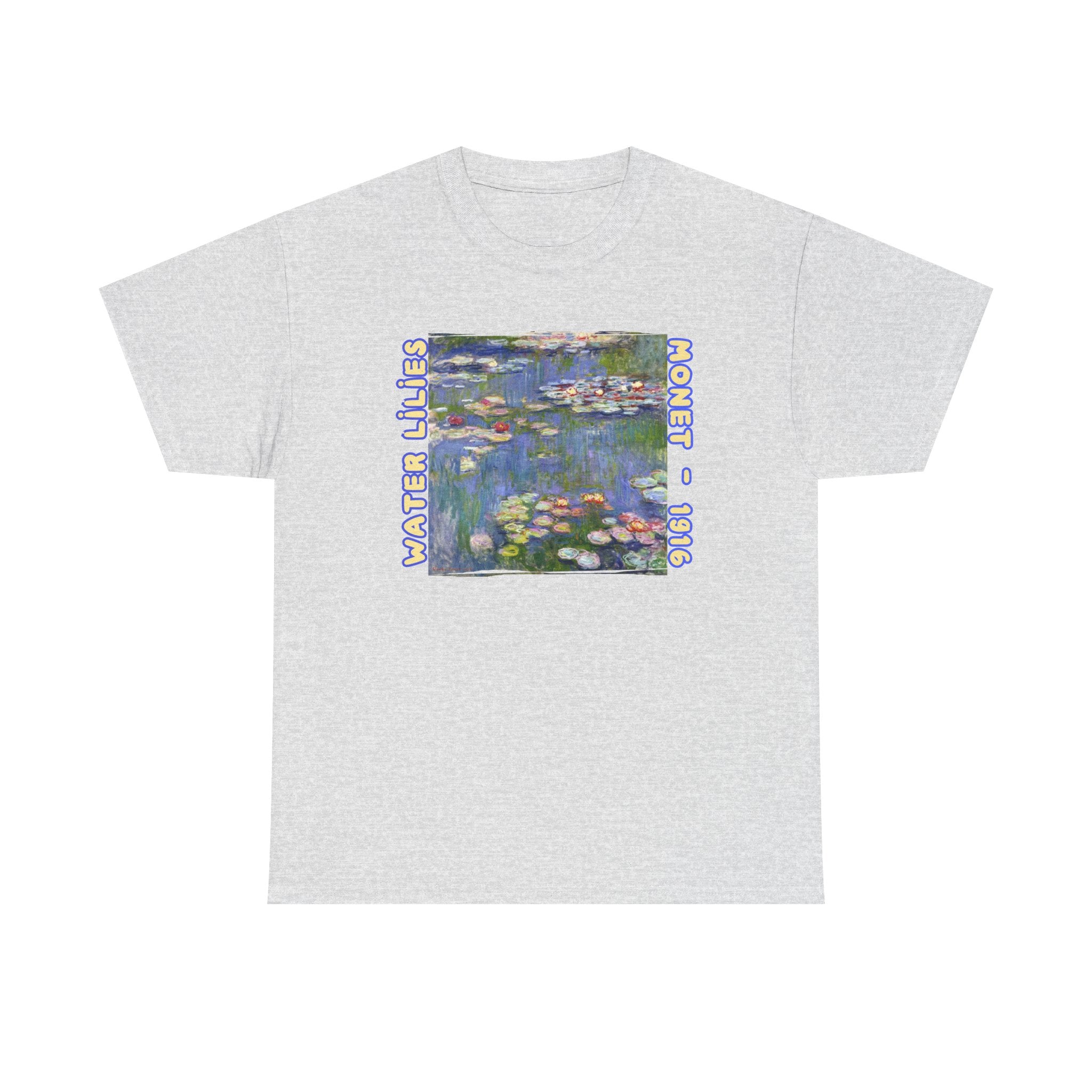 Water Lilies Art Tee — Monet Water Lilies Art print T-Shirt
