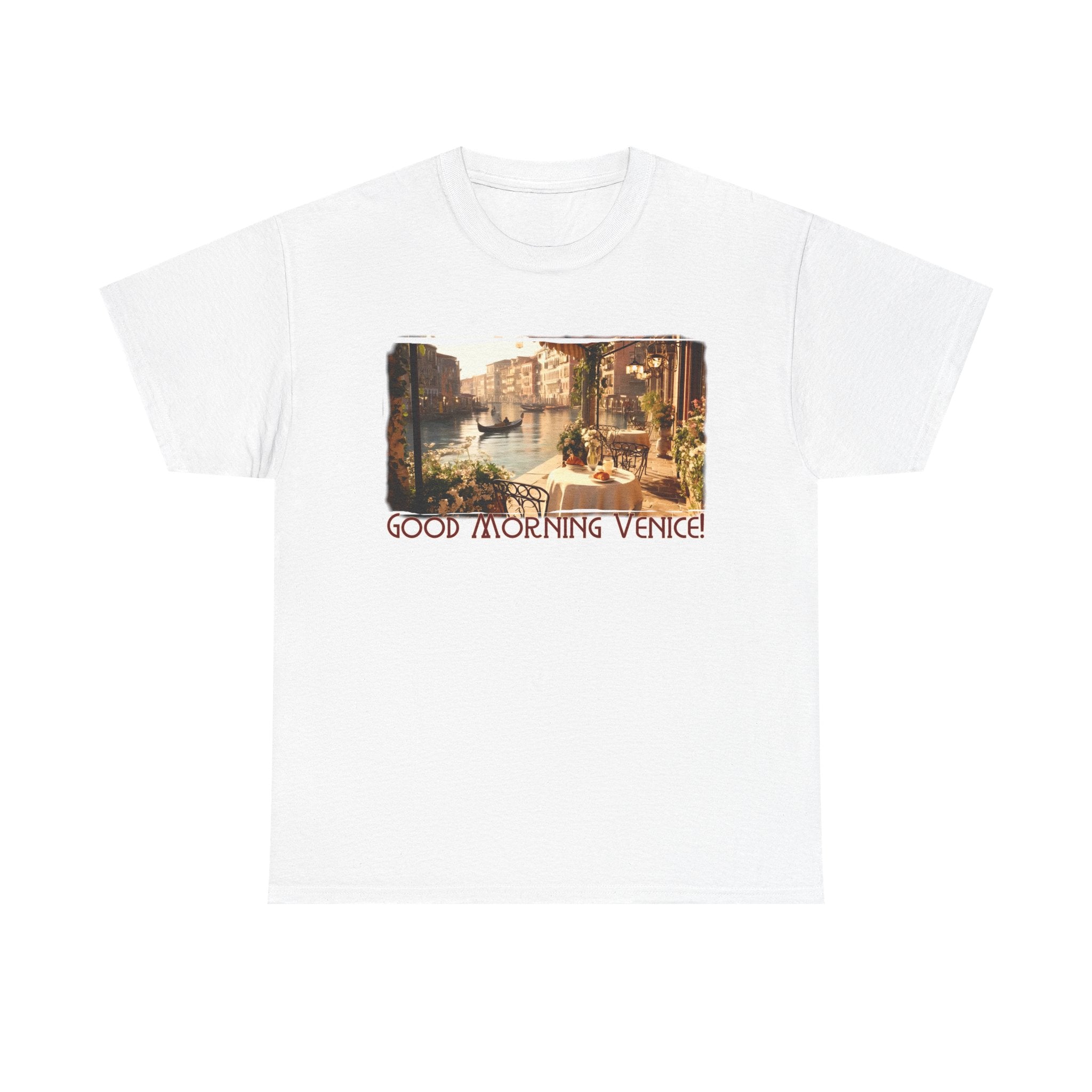 'Good Morning Venice' T-Shirt — Classic fit 100% cotton Tee