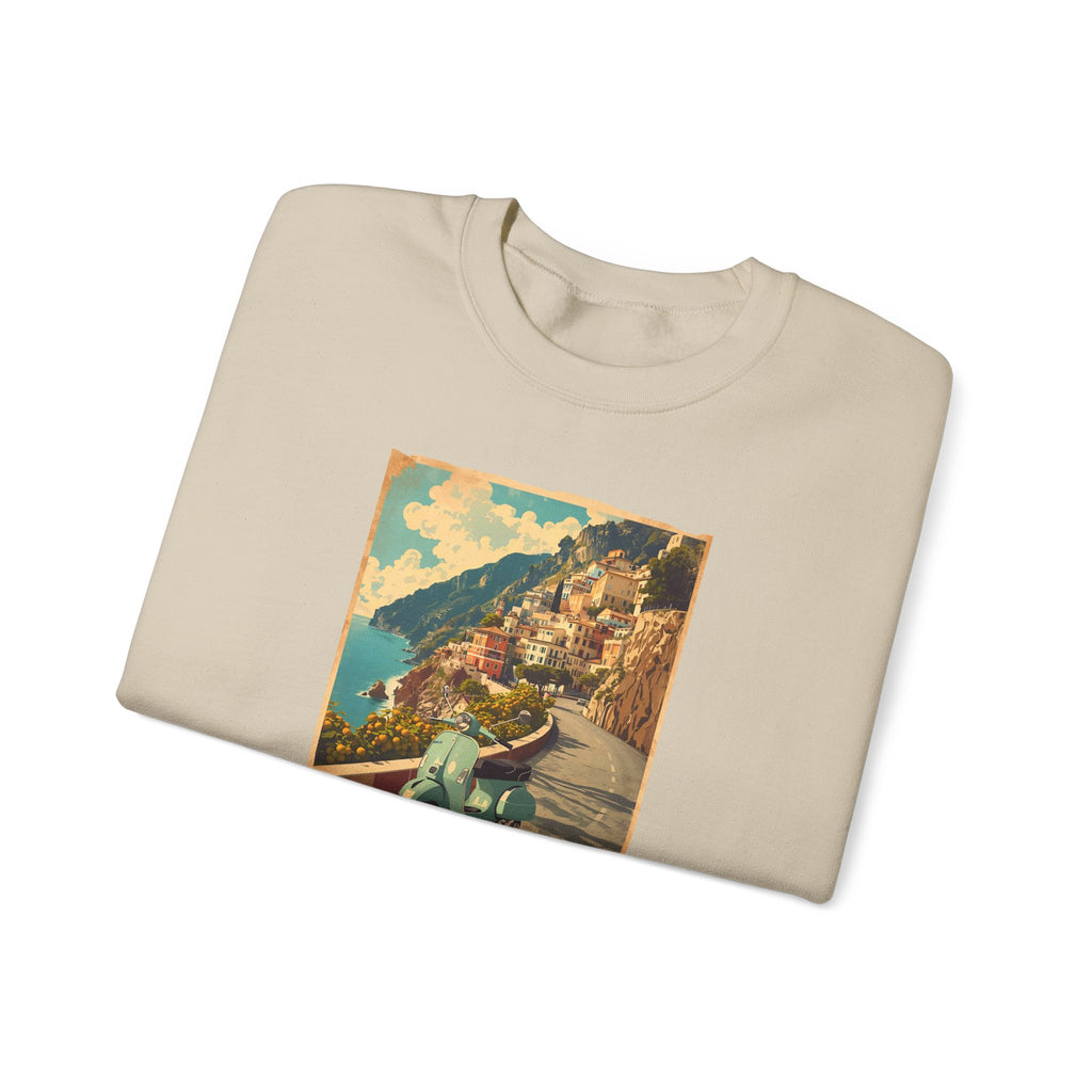 Ciao Italia 'Vespa' Art print on Unisex Heavy Blend™ Crewneck Sweatshirt