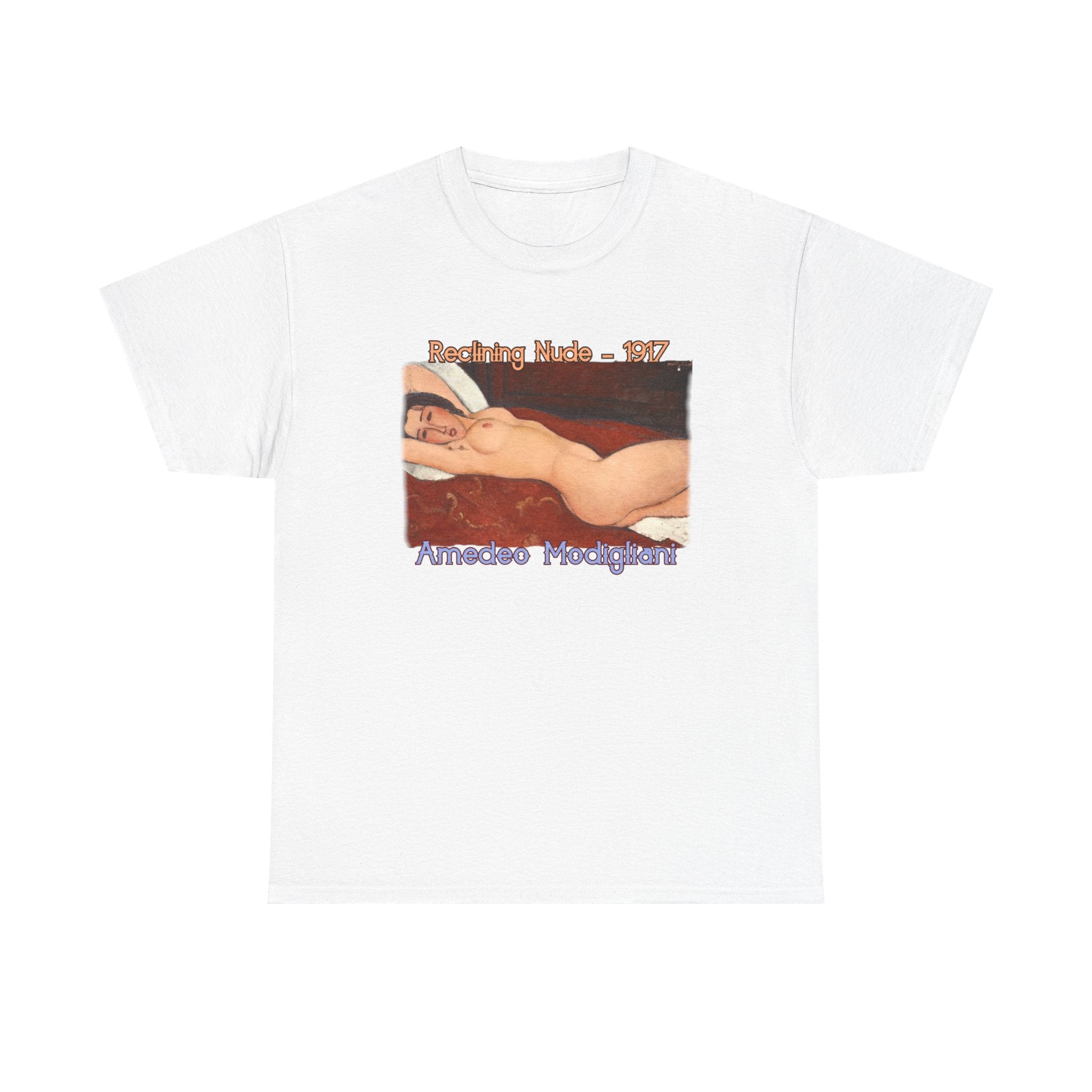 Amedeo Modigliani "Nude" Art print on 100% cotton T shirt