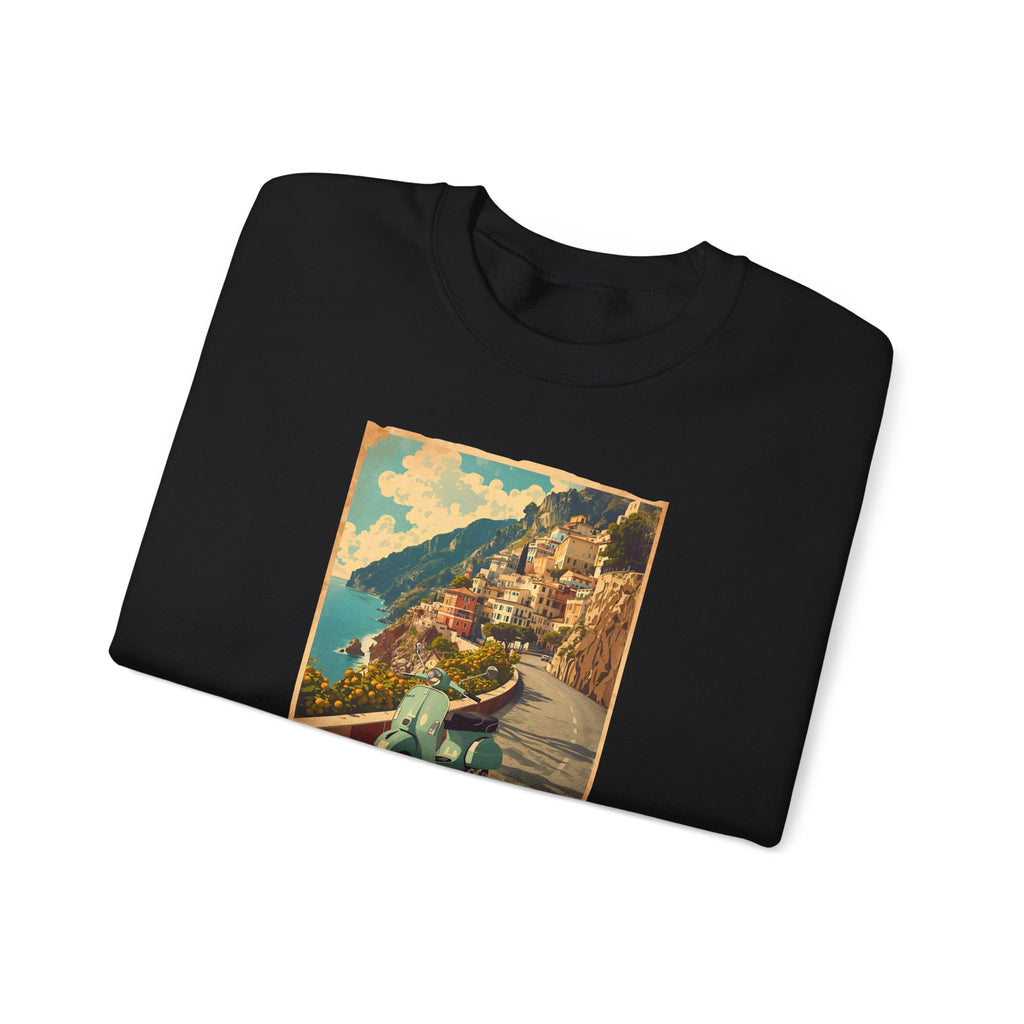 Ciao Italia 'Vespa' Art print on Unisex Heavy Blend™ Crewneck Sweatshirt