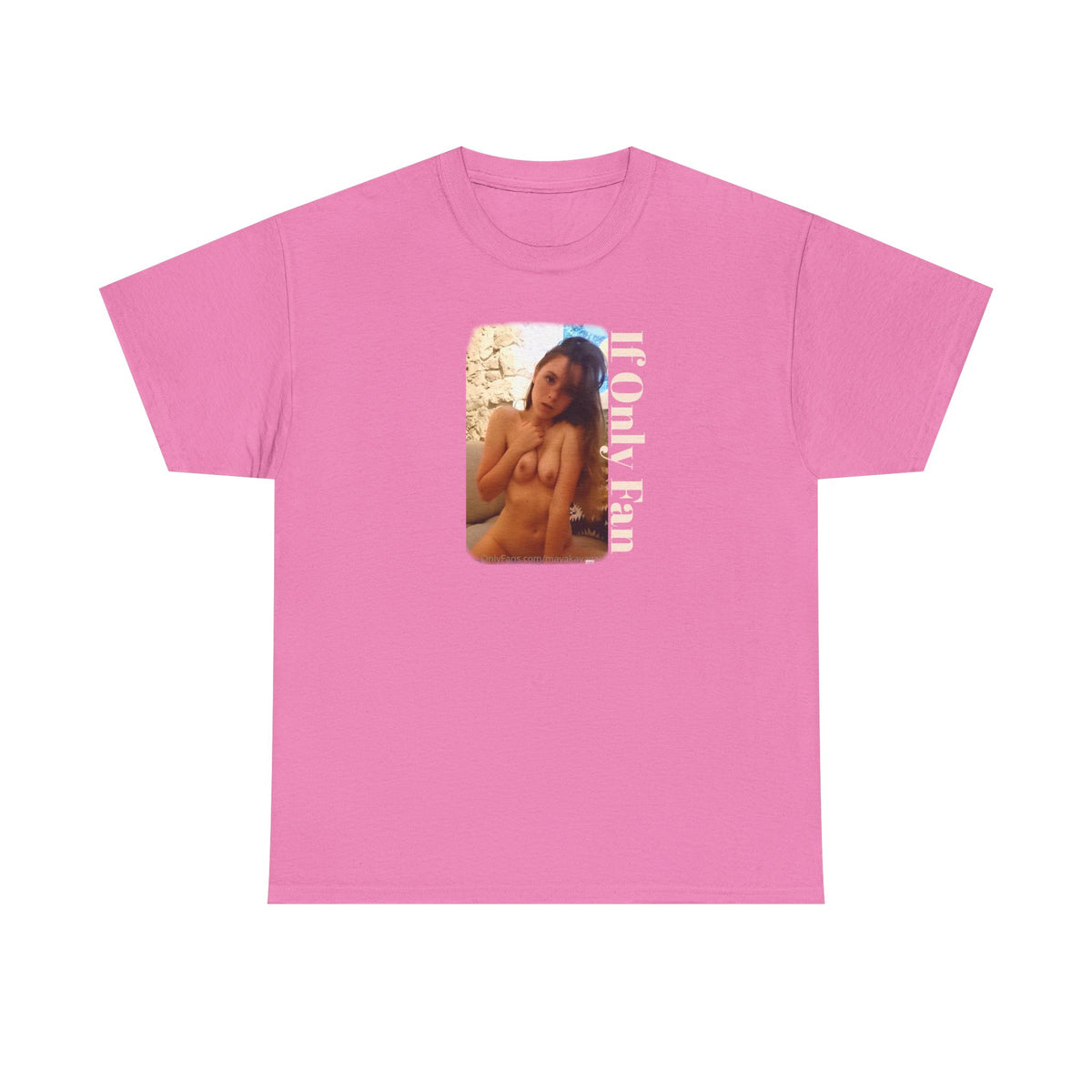 'If Only Fan' Art print on Unisex Heavy Cotton Tshirt.