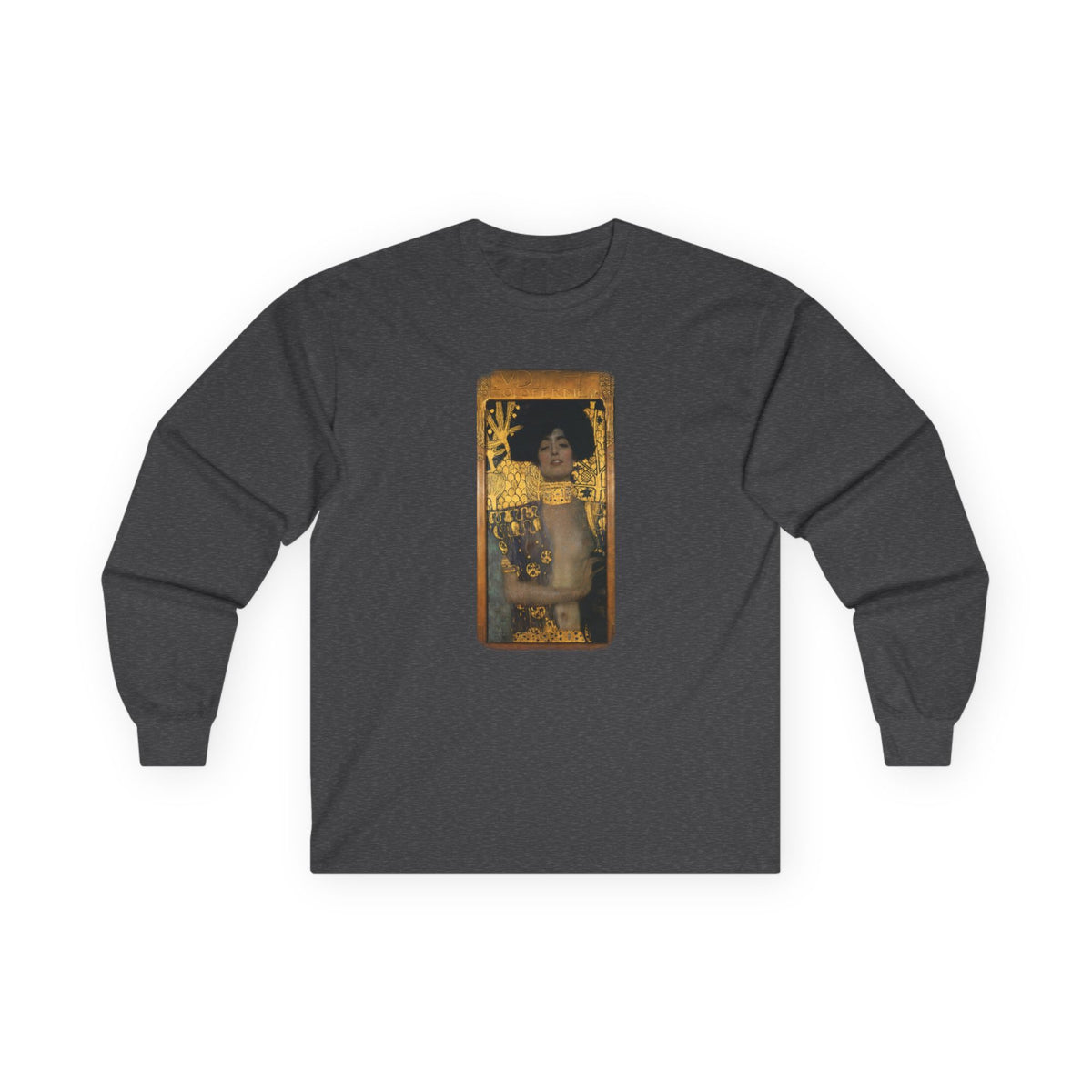 Gustave Klimt Art print on thick feel cotton Long Sleeve Tshirt