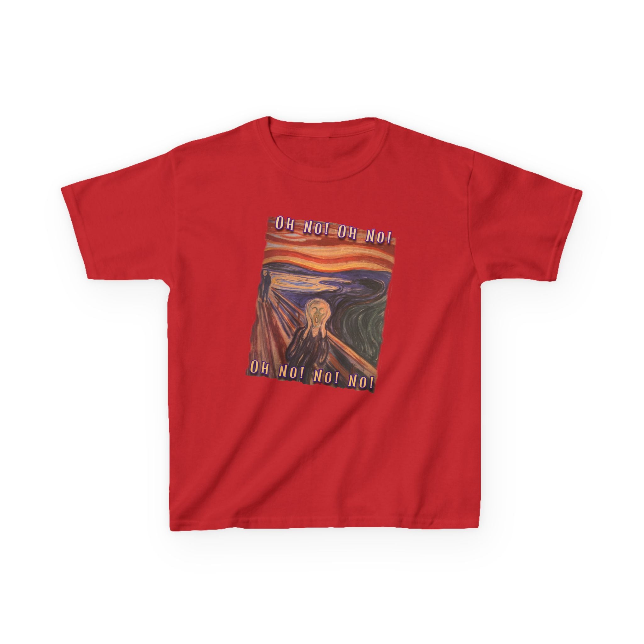 Kids Tee — 'The Scream' by Munch Art print