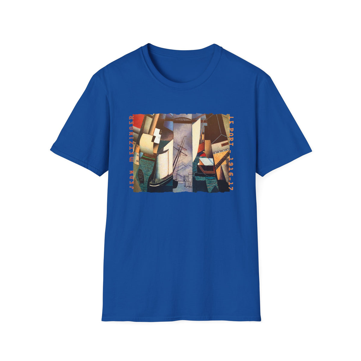 "Le Port" Art print  by Jean Metzinger. on 100% cotton unisex T shirt