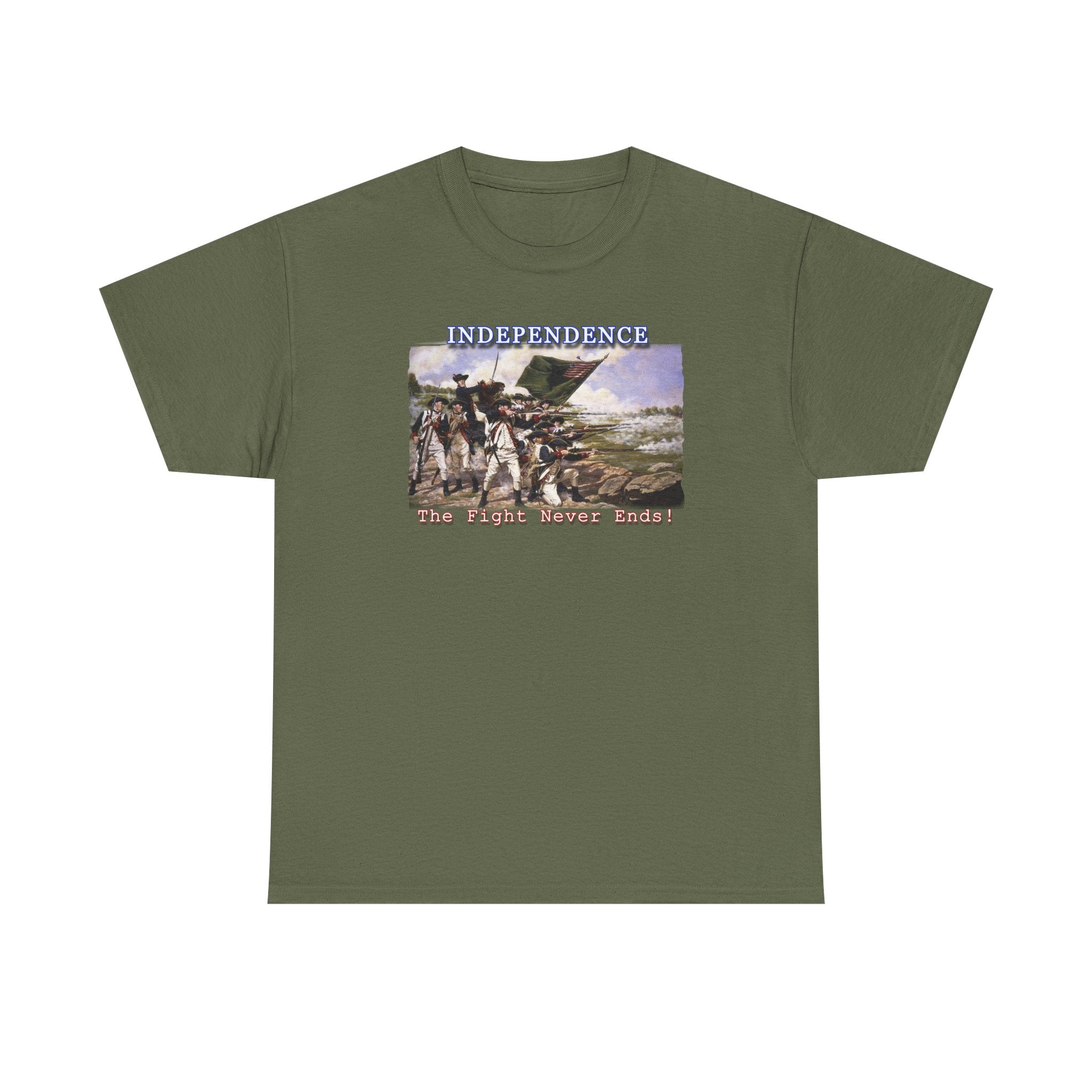 "Born Free". Always Fighting for Independence.  Art Print on cotton Tee
