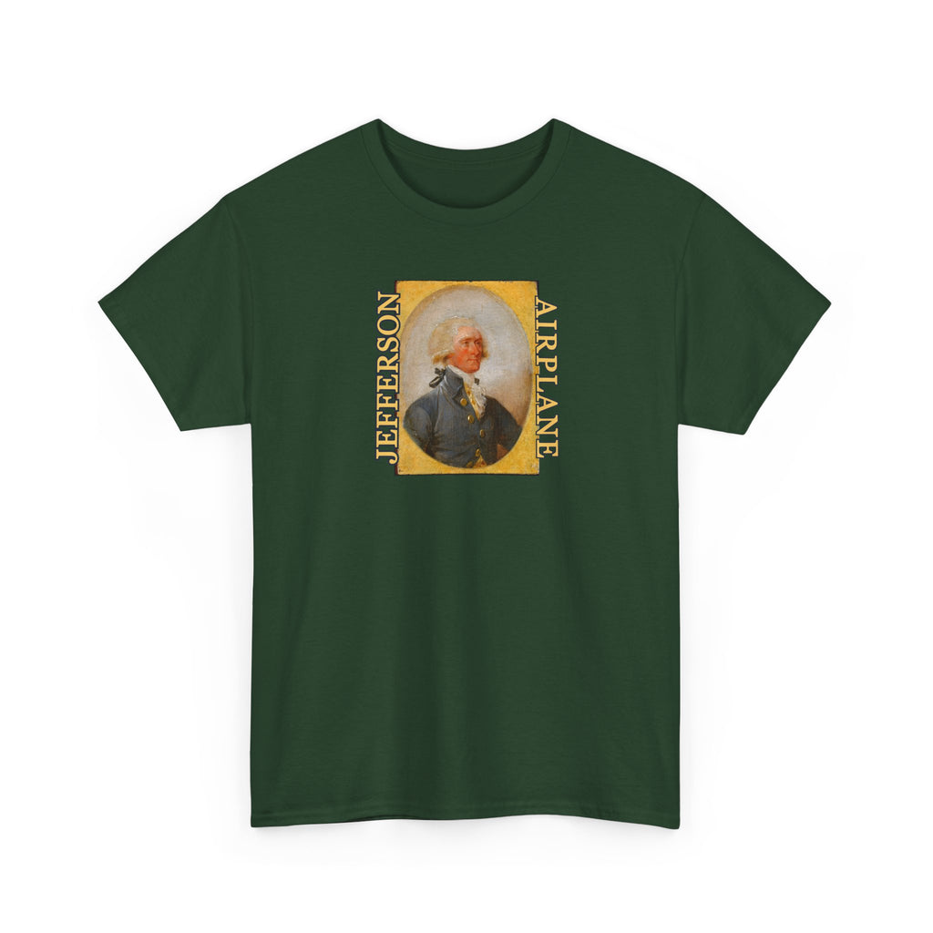 Jefferson Airplane July 4th T shirt on 100% medium weight cotton.