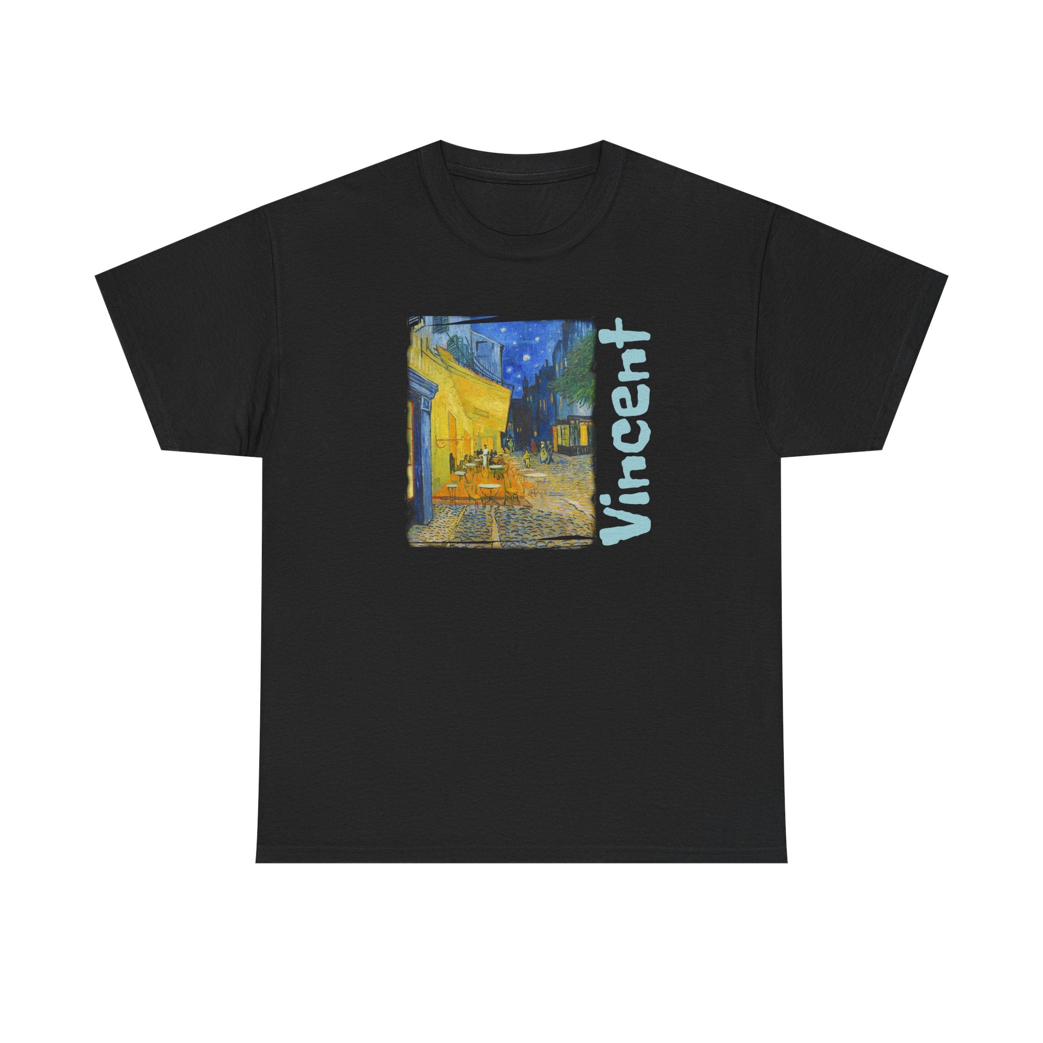 Van Gogh "Vincent" Night Café Tee — Art Print T-Shirt