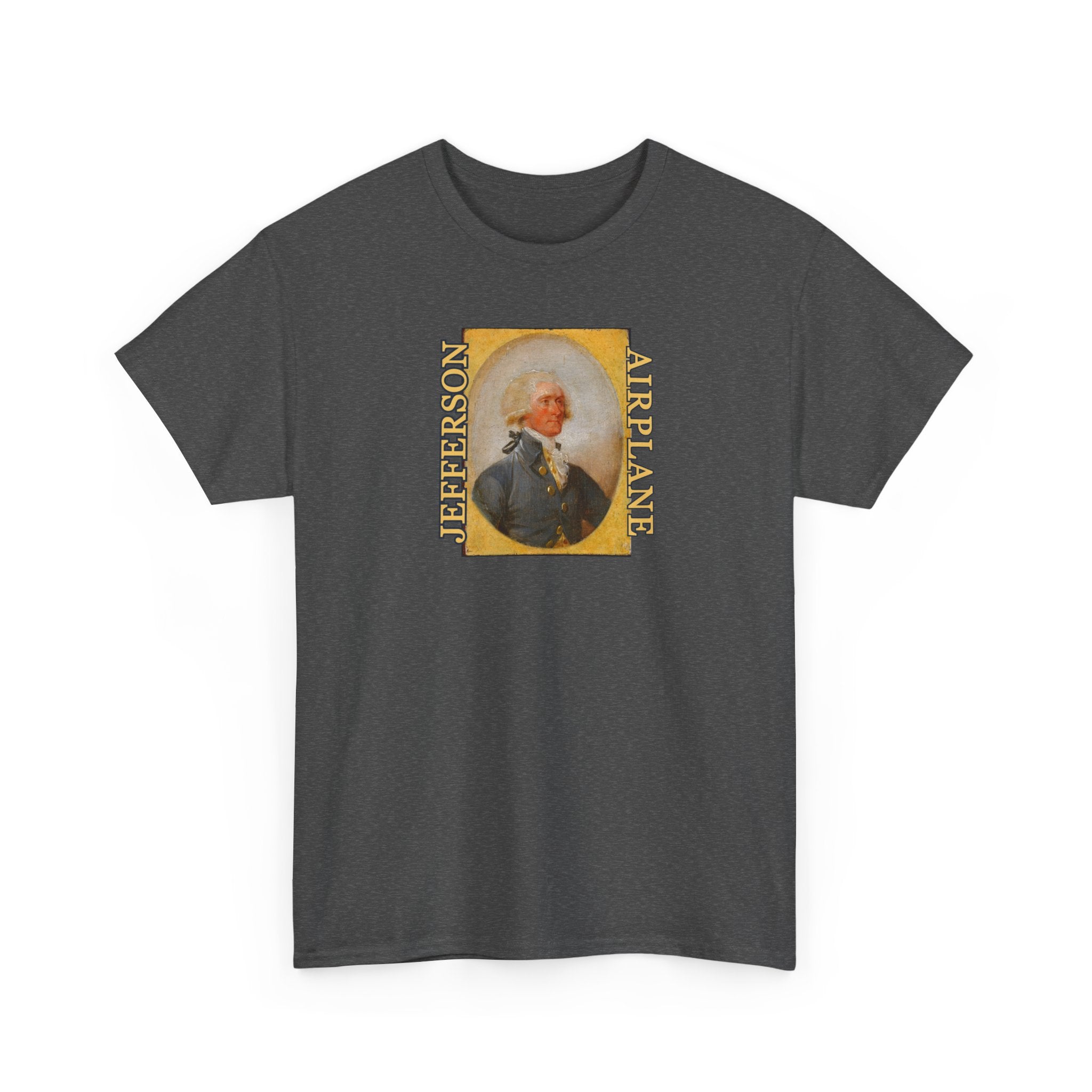 Jefferson Airplane July 4th T shirt on 100% medium weight cotton.