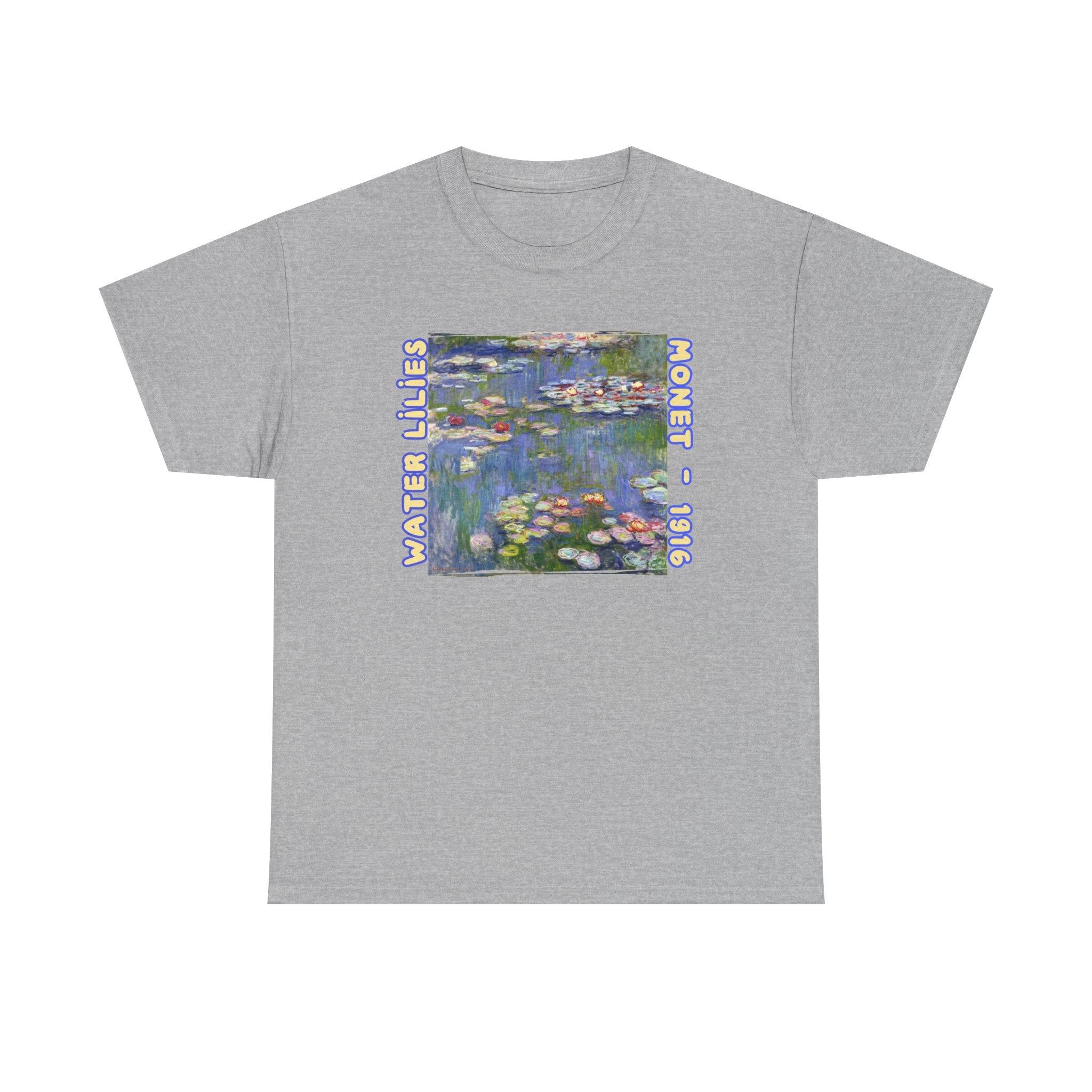 Water Lilies Art Tee — Monet Water Lilies Art print T-Shirt