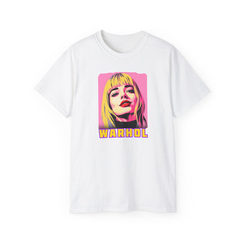"ANDY goes POP" Art print on Unisex soft style Tee with environmentally-friendly thicker cotton with vintage feel