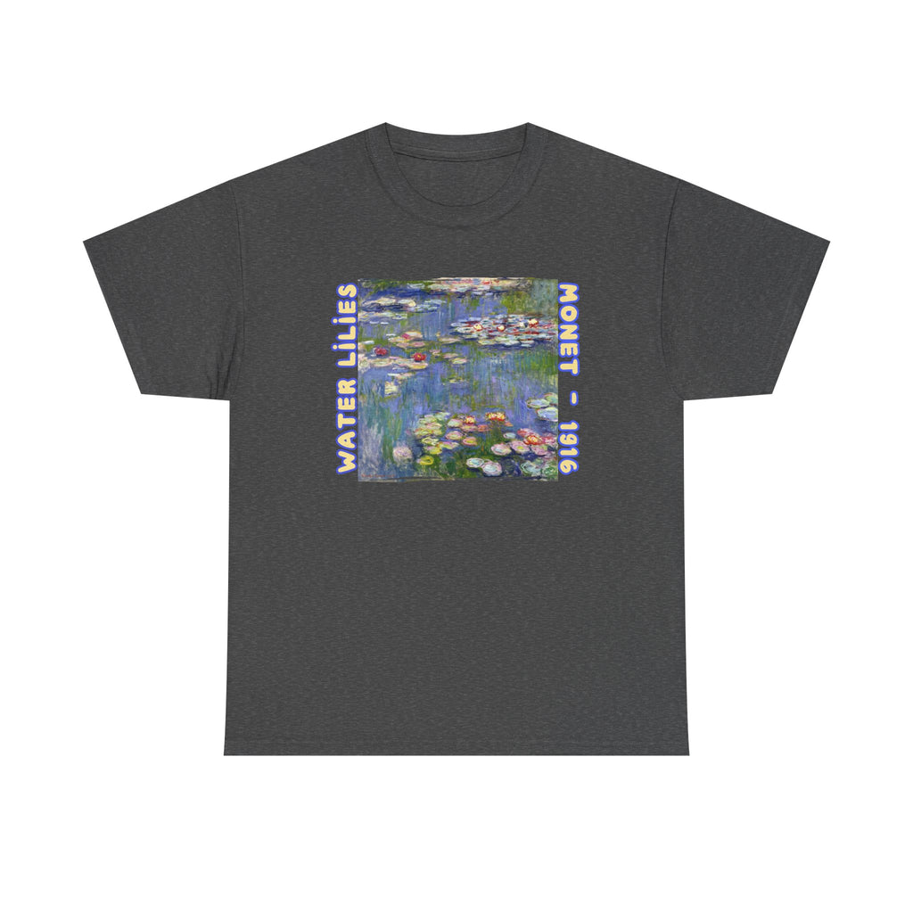 Water Lilies Art Tee — Monet Water Lilies Art print T-Shirt