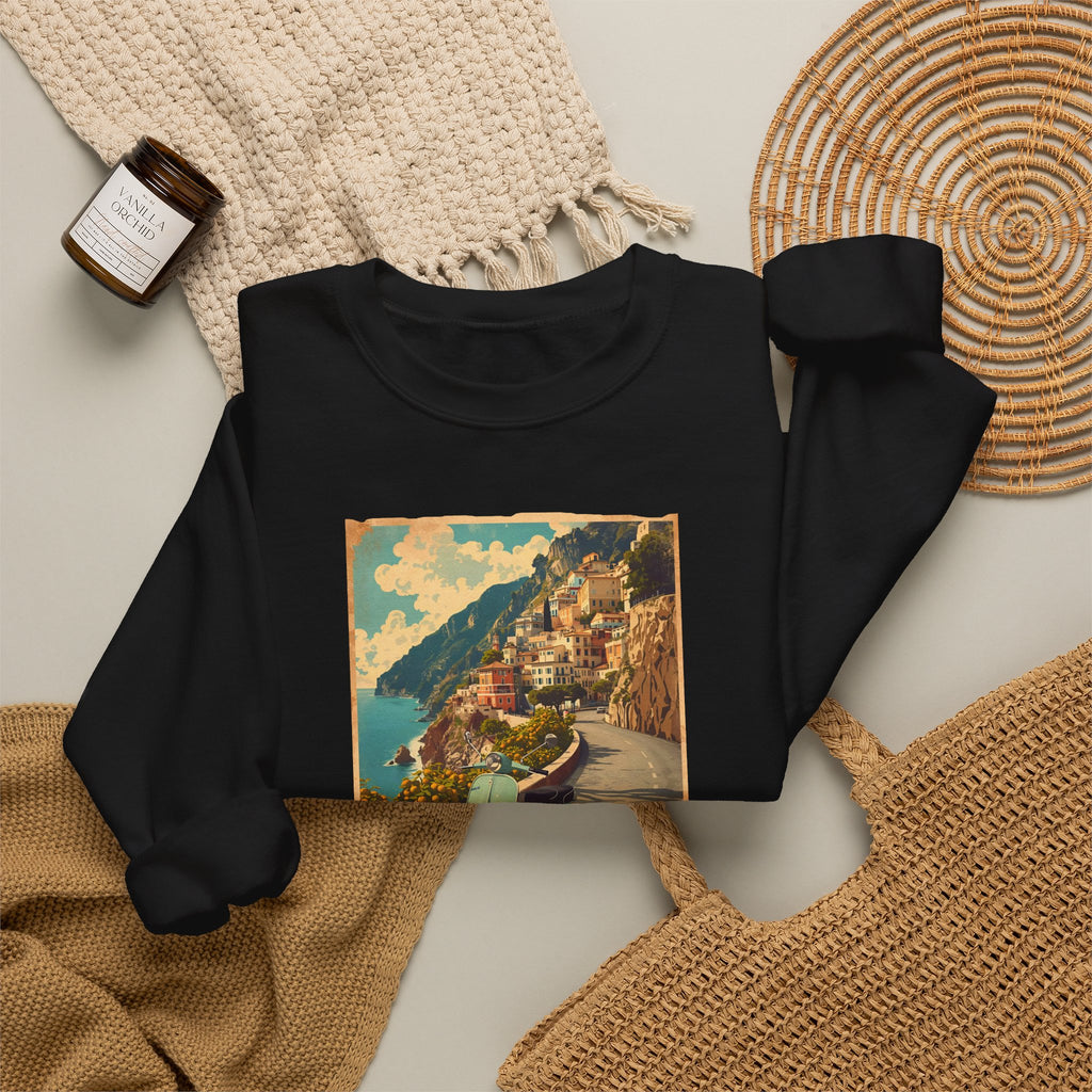 Ciao Italia 'Vespa' Art print on Unisex Heavy Blend™ Crewneck Sweatshirt