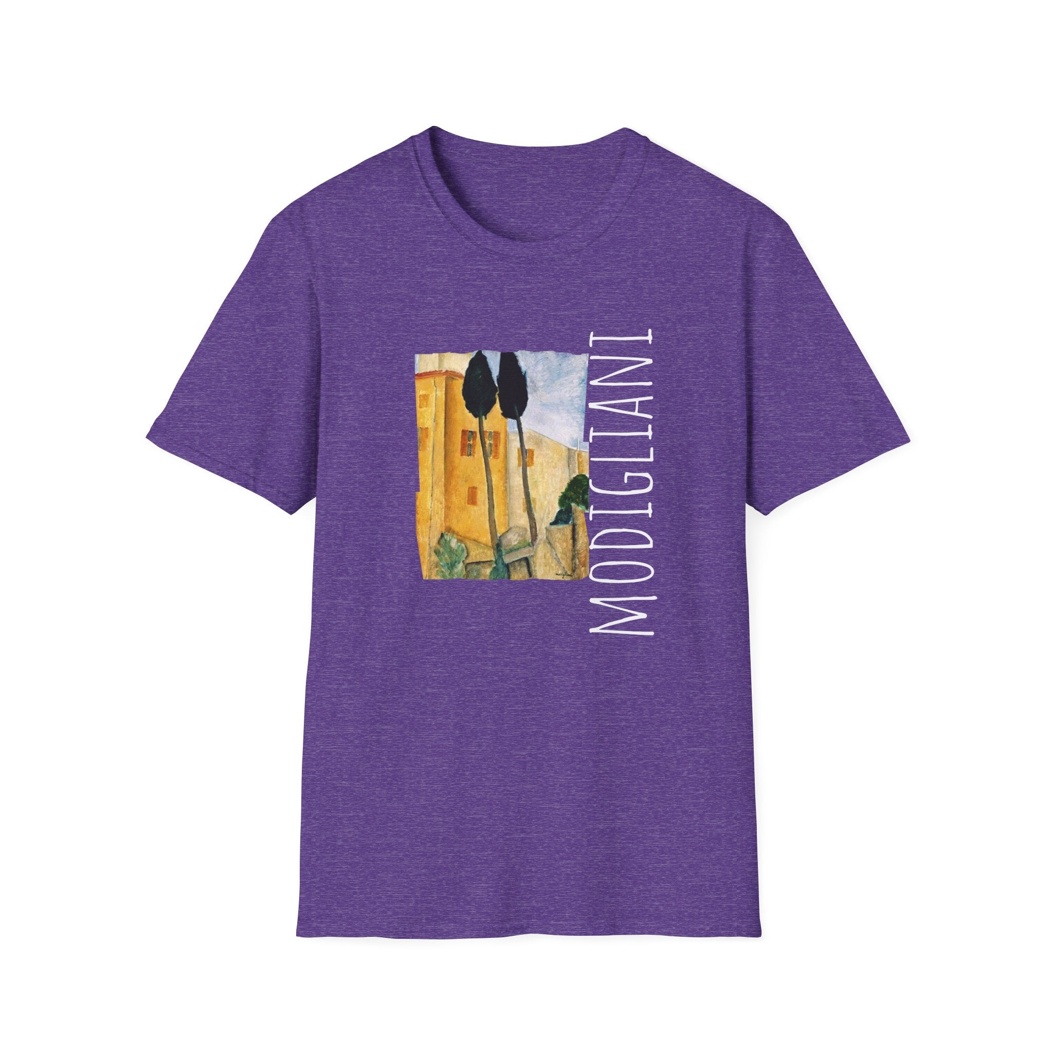 Unisex soft style Tshirt with Modigliani Art print