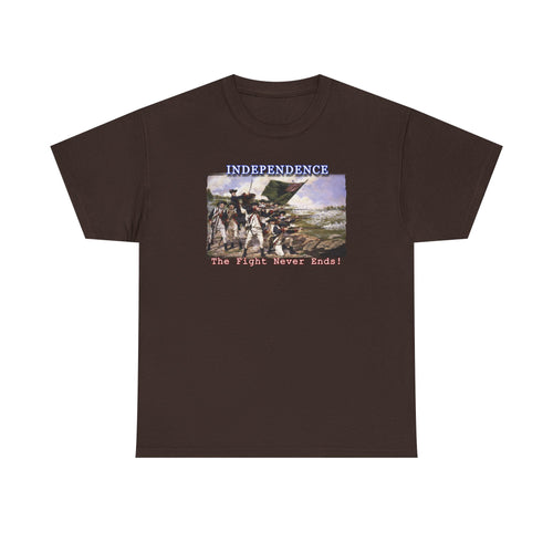 "Born Free". Always Fighting for Independence.  Art Print on cotton Tee