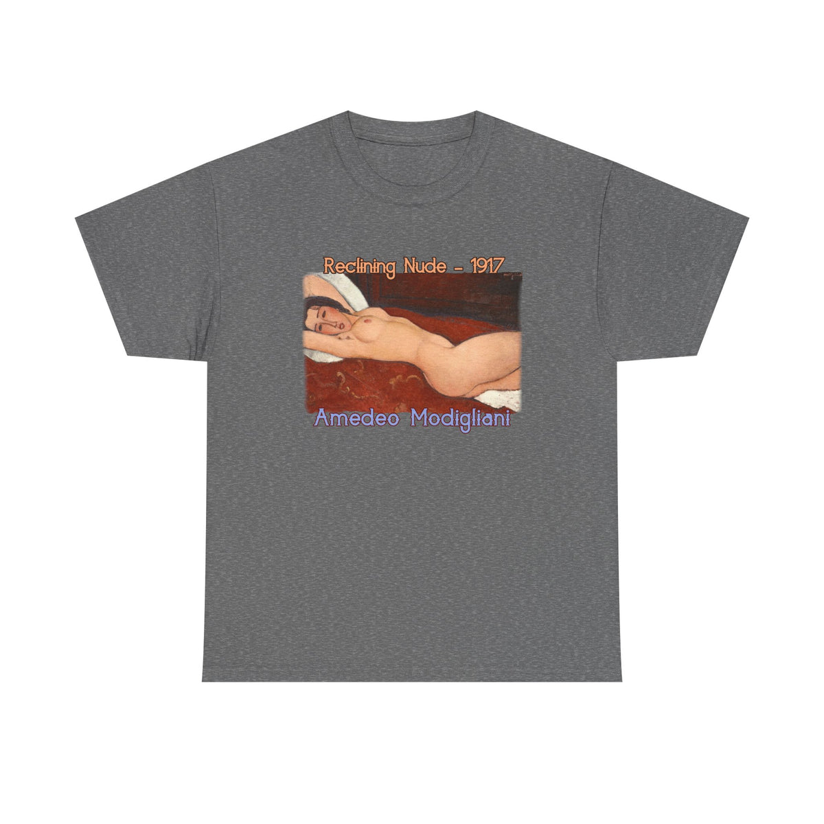 Amedeo Modigliani "Nude" Art print on 100% cotton T shirt